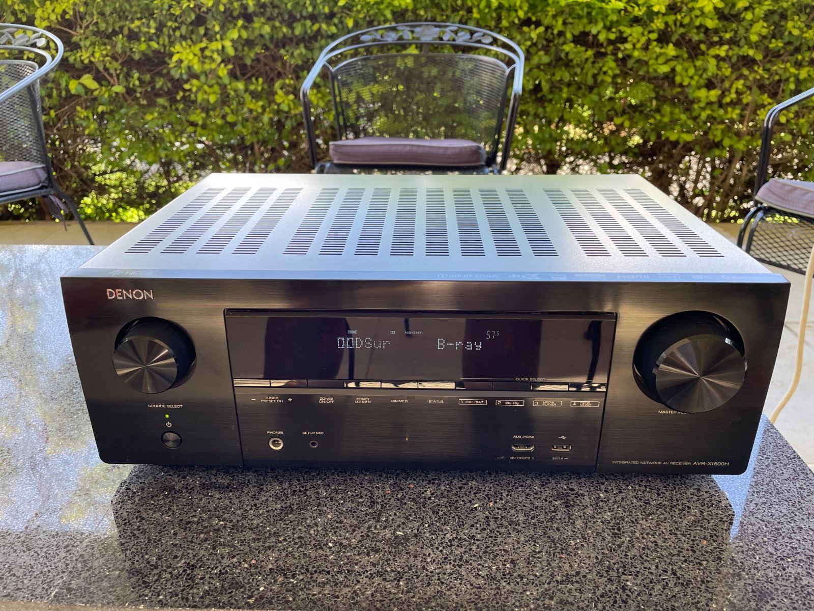 FS Denon X1600H Receiver and B&W ASW610 Subwoofer ﻿ Stereo, Home