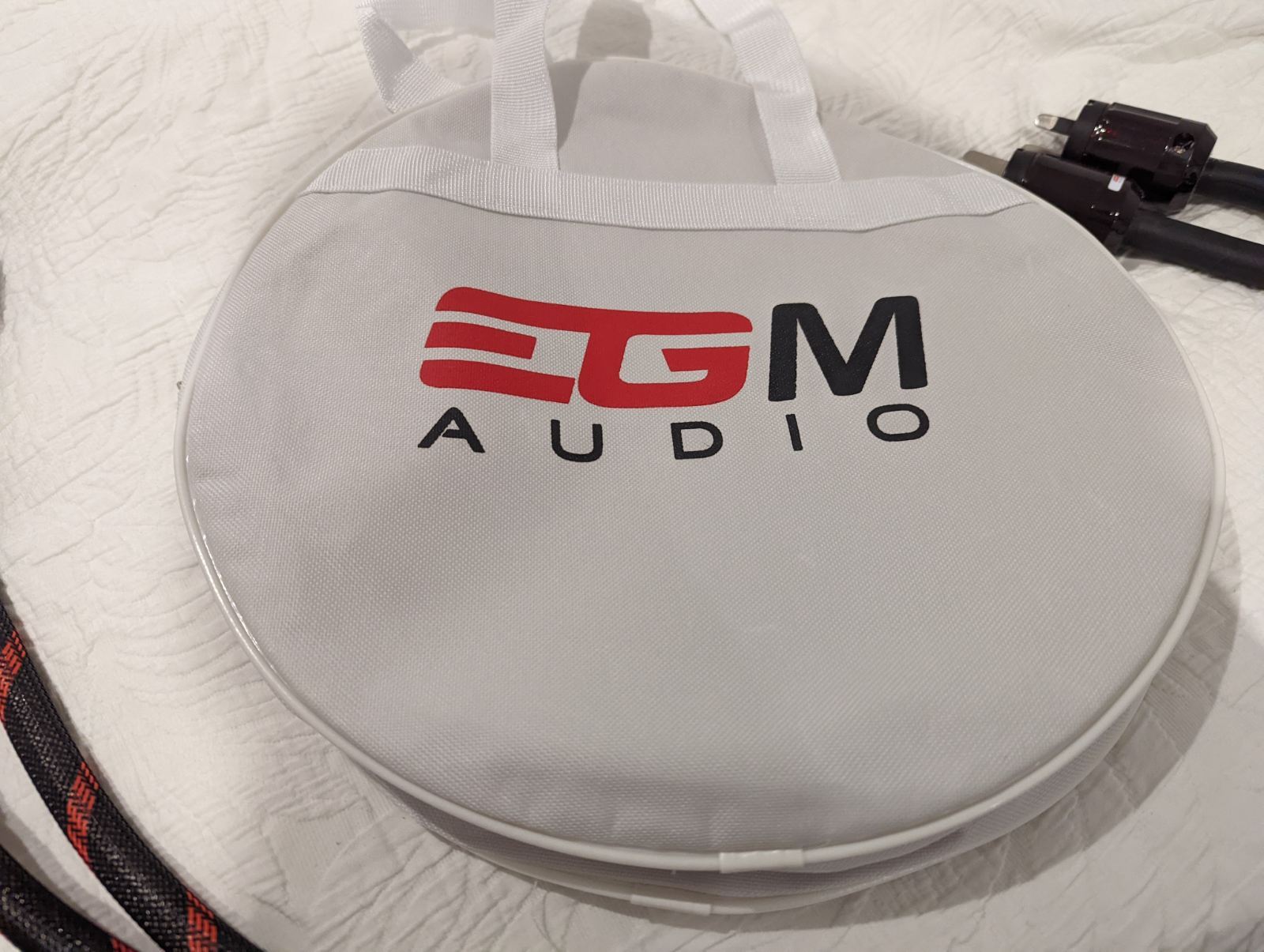 FS EGM Audio Power Cable Red Series V2 2x 1m and 1x 2m length ﻿ HiFi and Cinema Cables