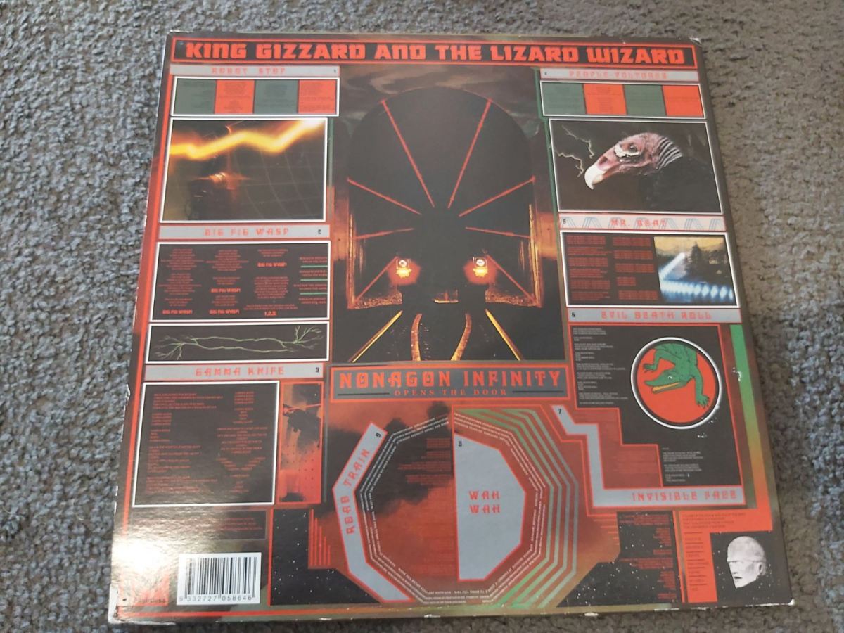 FS: KING GIZZARD & THE LIZARD WIZARD - NONAGON INFINITY LP - RED W ...