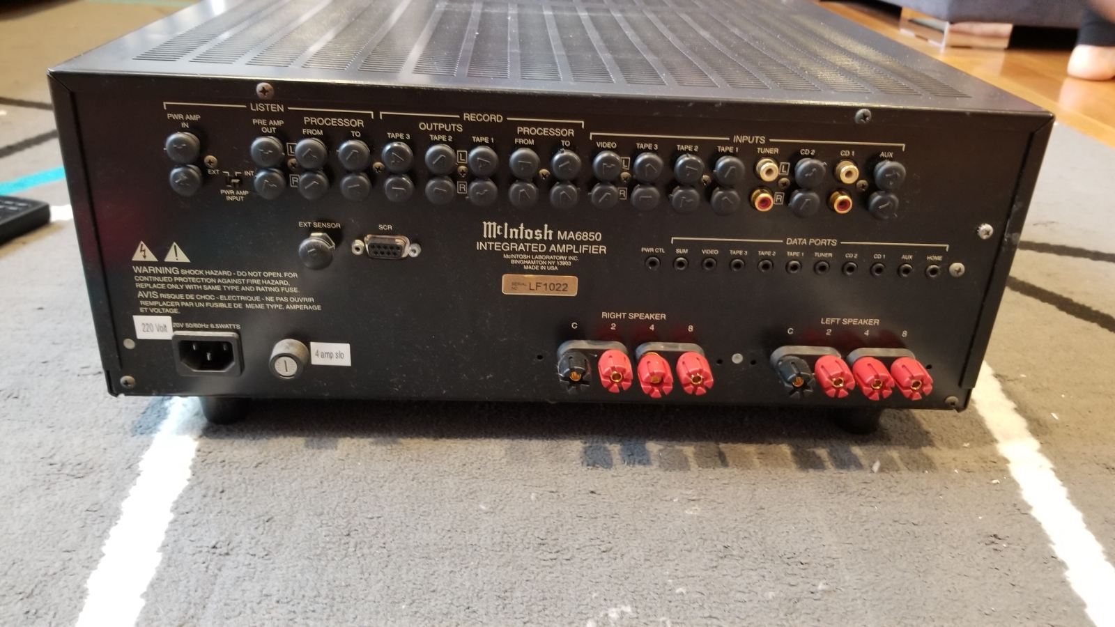 アンプ Macintosh MA6800 INTEGRATED AMPLIFIER FS: Mcintosh MA6800 Integrated Amplifier - Stereo, Home Cinema