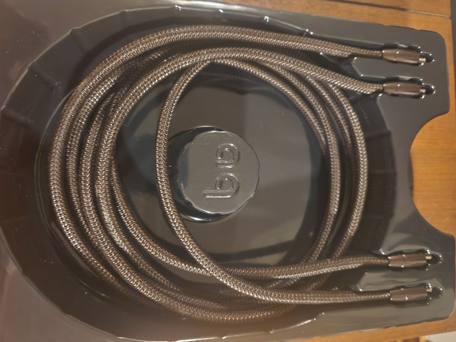 Audioquest Mackenzie RCA 1.5M pair Interconnect Cable ﻿ HiFi and