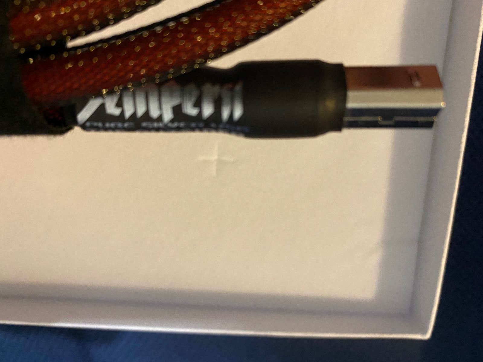 Gothic Audio Semperfi The Outsider Pure Silver USB Cable Type A to B