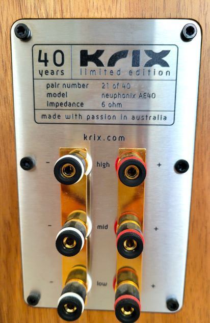 FS: Krix Neuphonix 40-year Anniversary Edition, 21 of 40 - Stereo, Home ...
