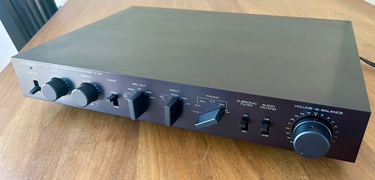 ヤマハ プリアンプ C-2a コントロールアンプ YAMAHA C-2a 整備済完動