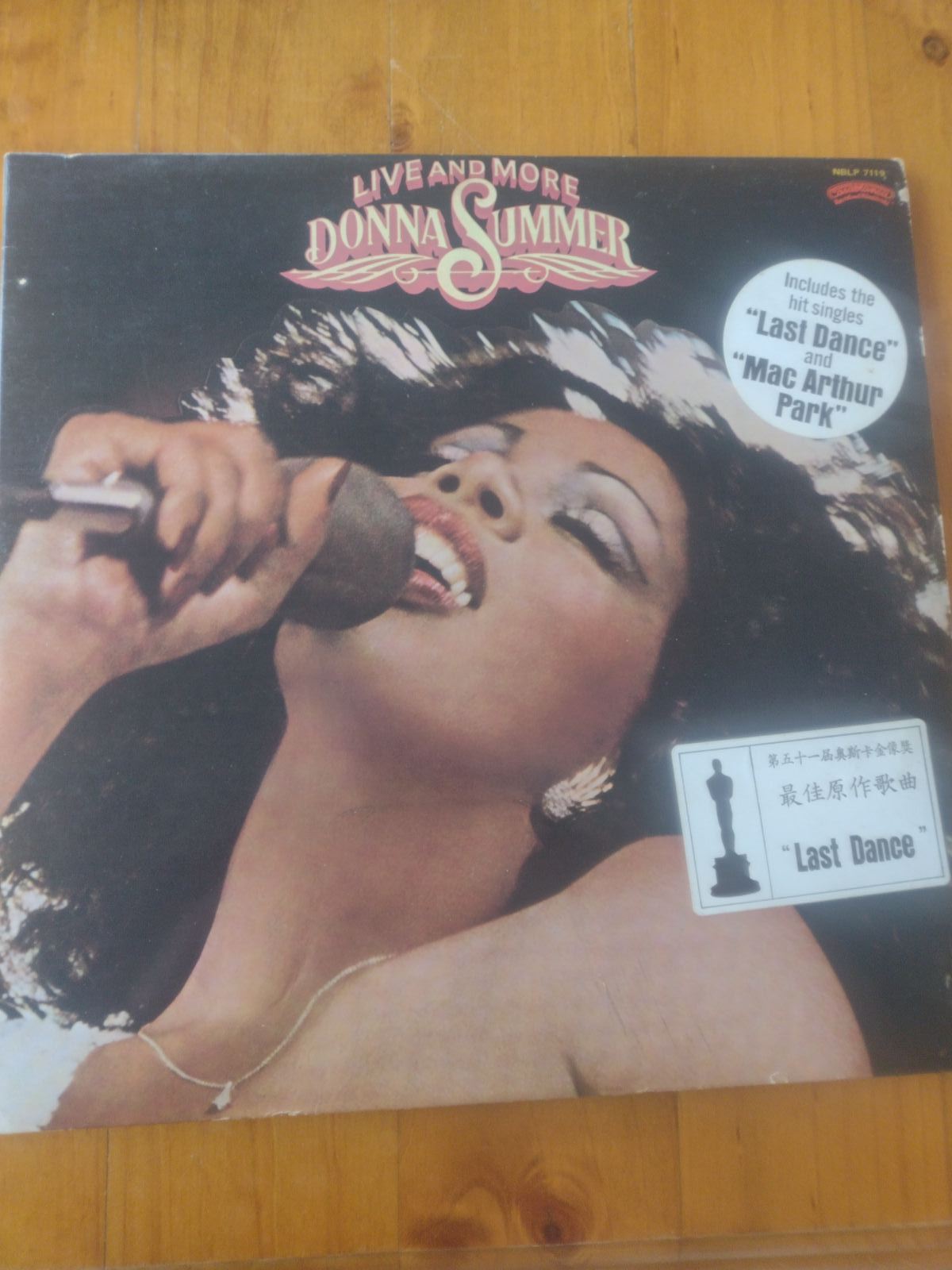 Donna Summer- "Live and More" double LP