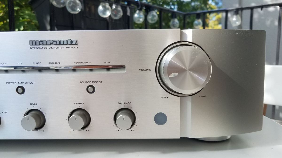 Delisted - Marantz PM7003 Integrated Amp (Silver, Melb) - Stereo