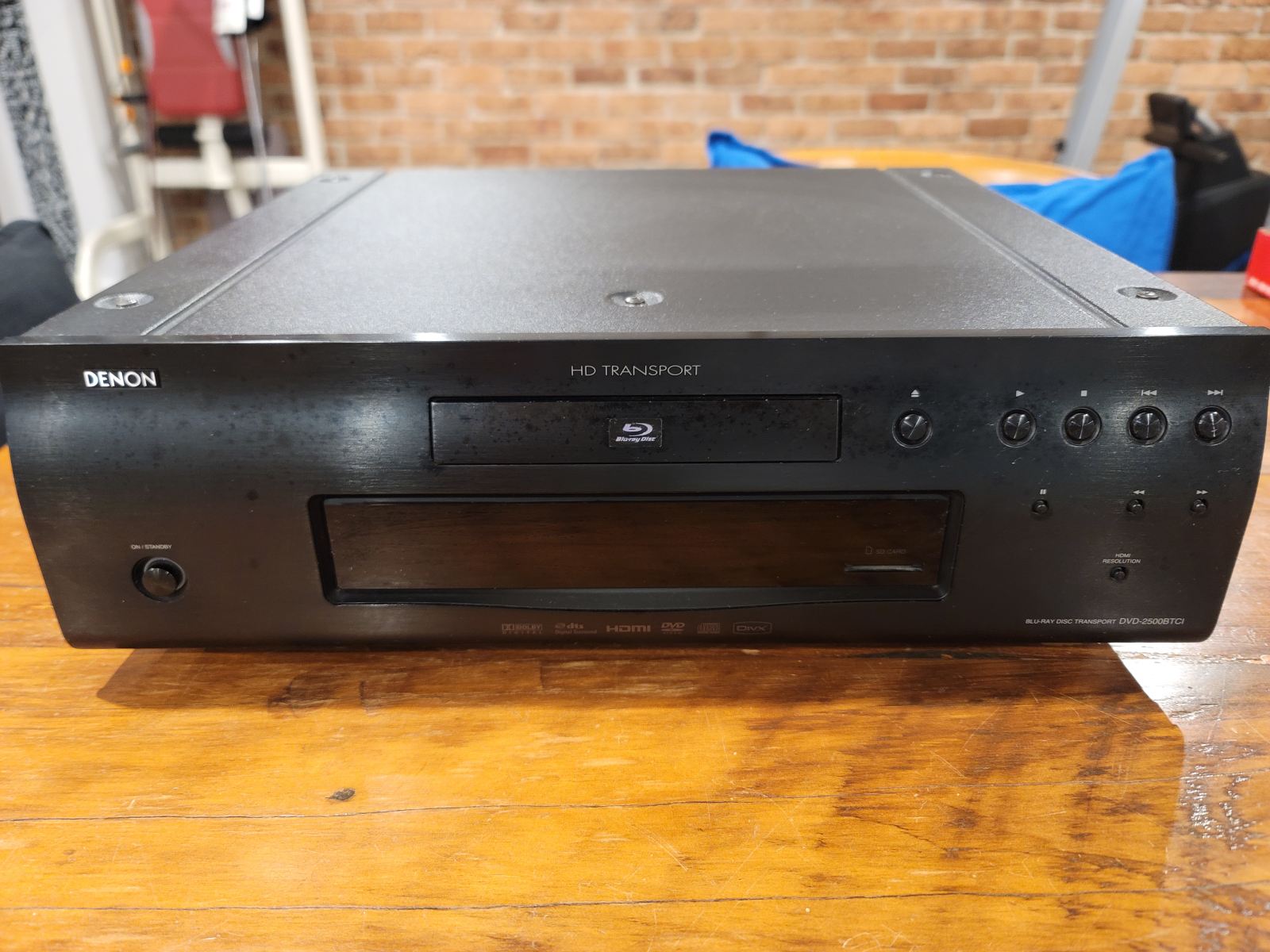 FS: Denon DVD-2500BTCI Bluray Transport w/ remote - Stereo, Home