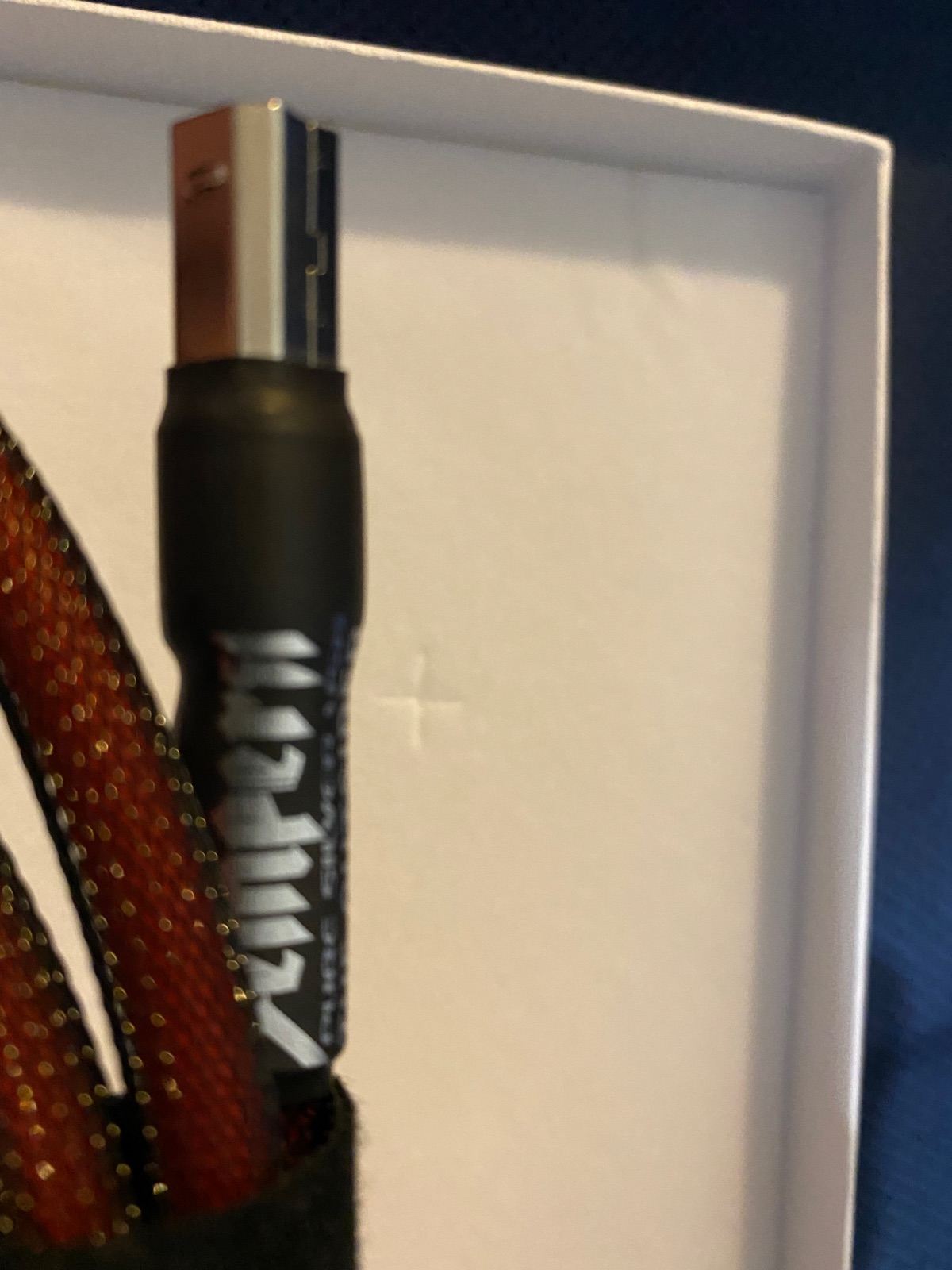 Gothic Audio Semperfi The Outsider Pure Silver USB A to B 1 metre