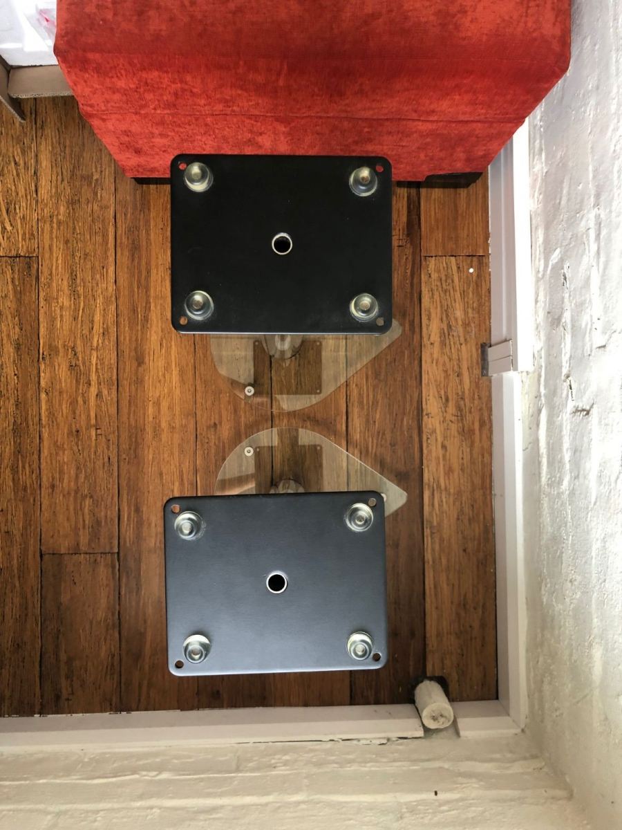 FS Atacama Aurora 6 glass speaker stands HiFi and Cinema Cables