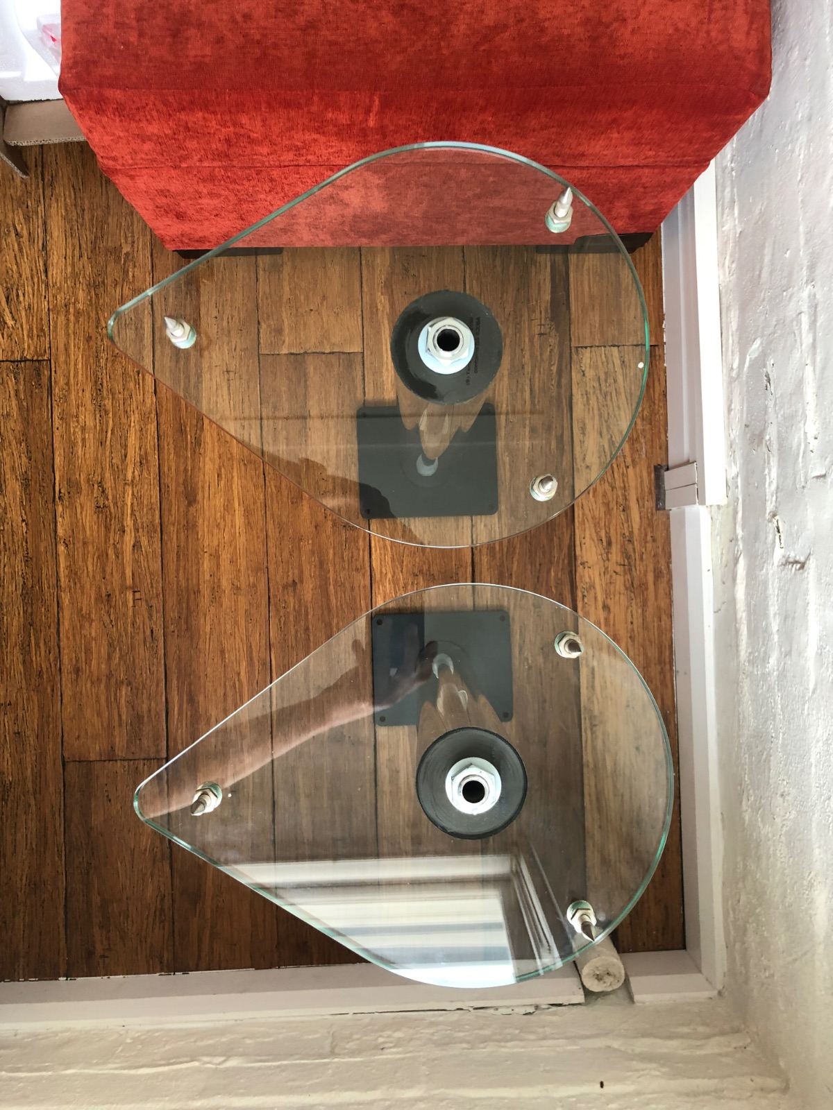 FS Atacama Aurora 6 glass speaker stands ﻿ HiFi and Cinema Cables