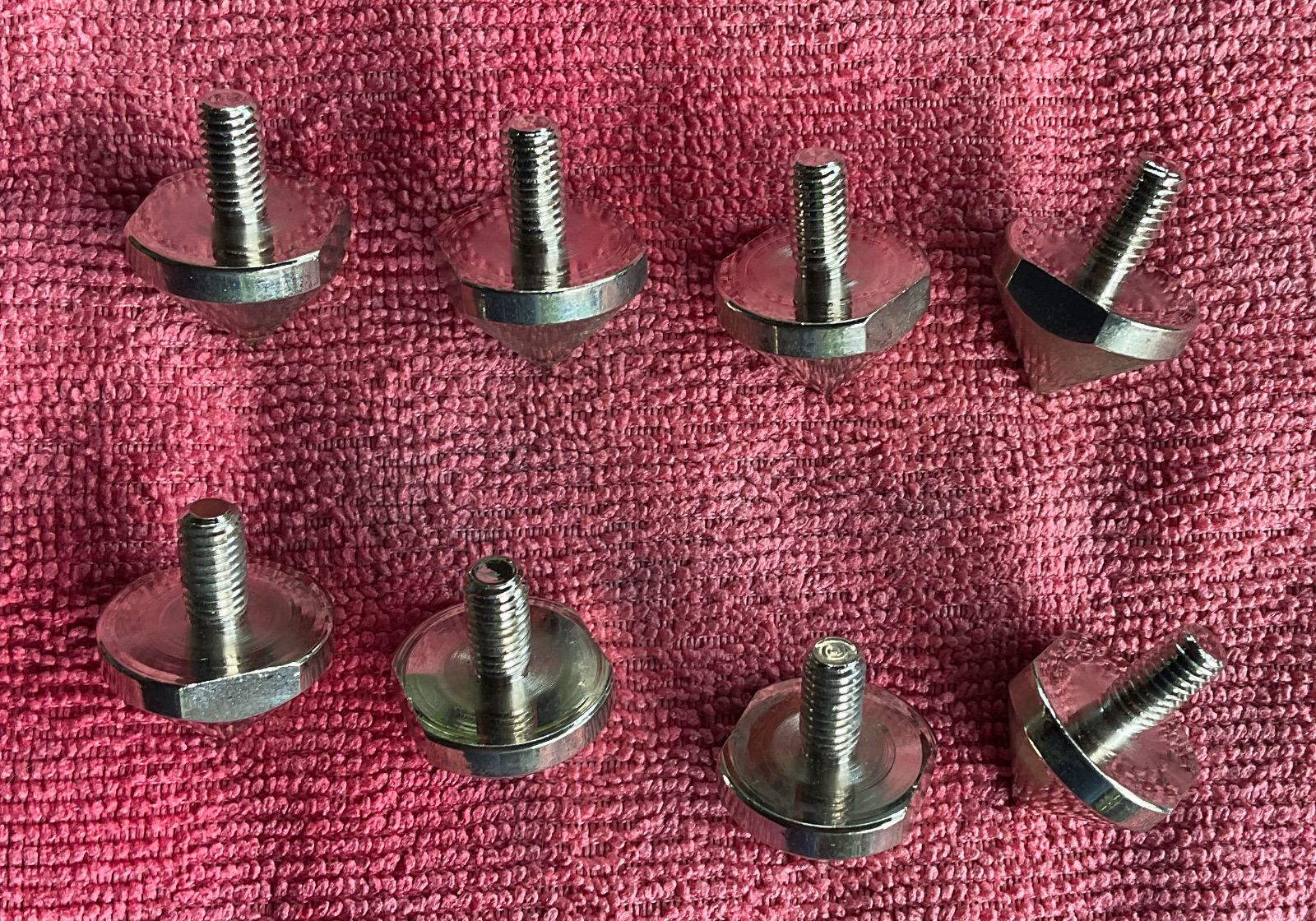 FS 8 Threaded (M6) Speaker Spikes ﻿ HiFi and Cinema Cables & Accessories