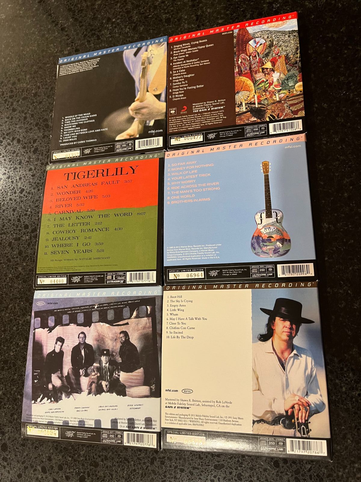 FS 6 MOFI Original Master Recordings ﻿ Vinyl, CD, and Bluray