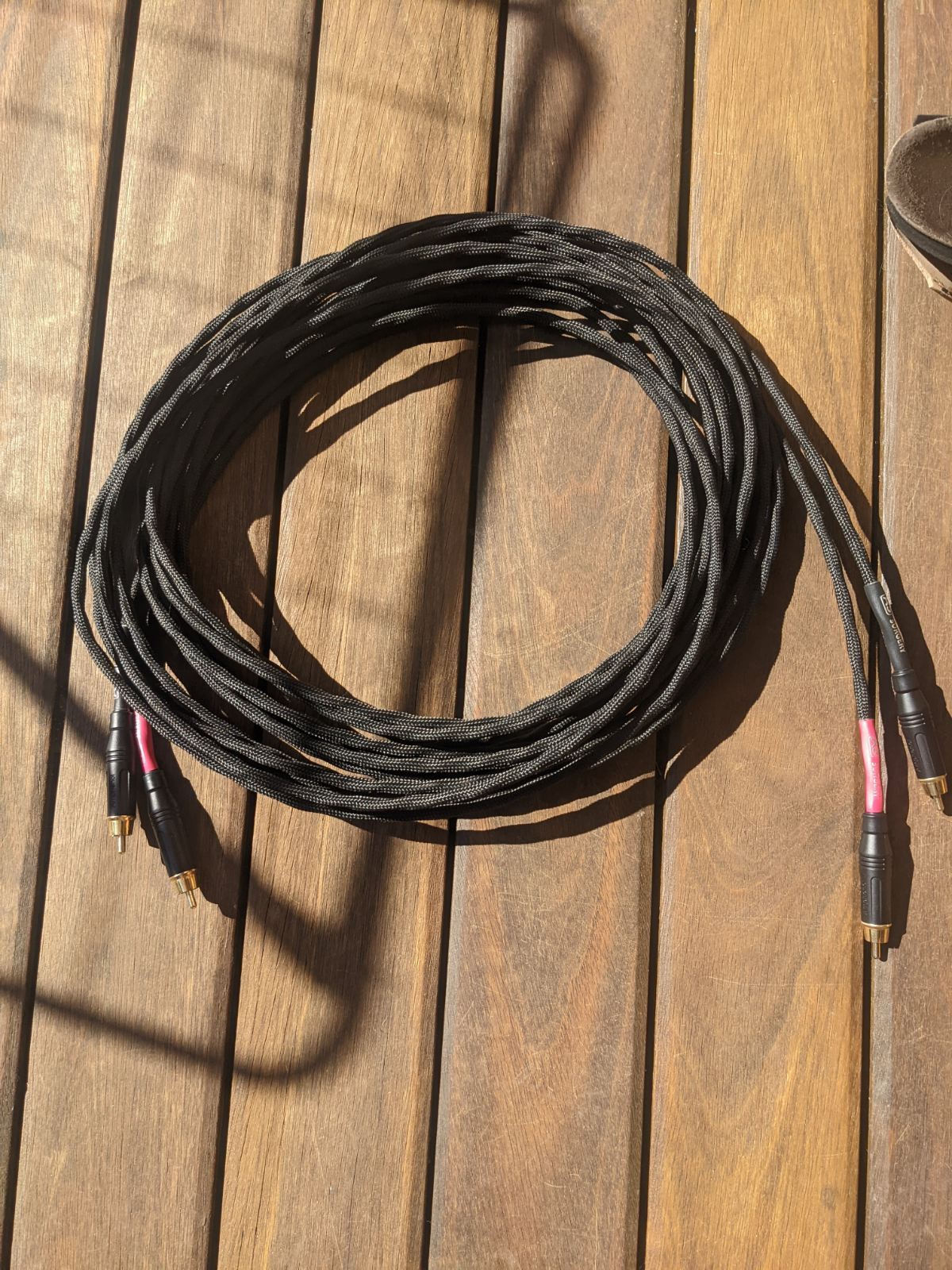 FS Amplifier surgery 6 meter silver plated RCA cable ﻿ HiFi and