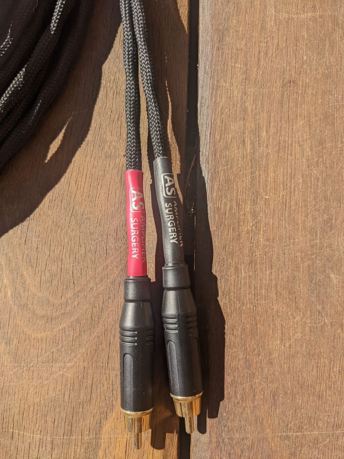 FS Amplifier surgery 6 meter silver plated RCA cable ﻿ HiFi and