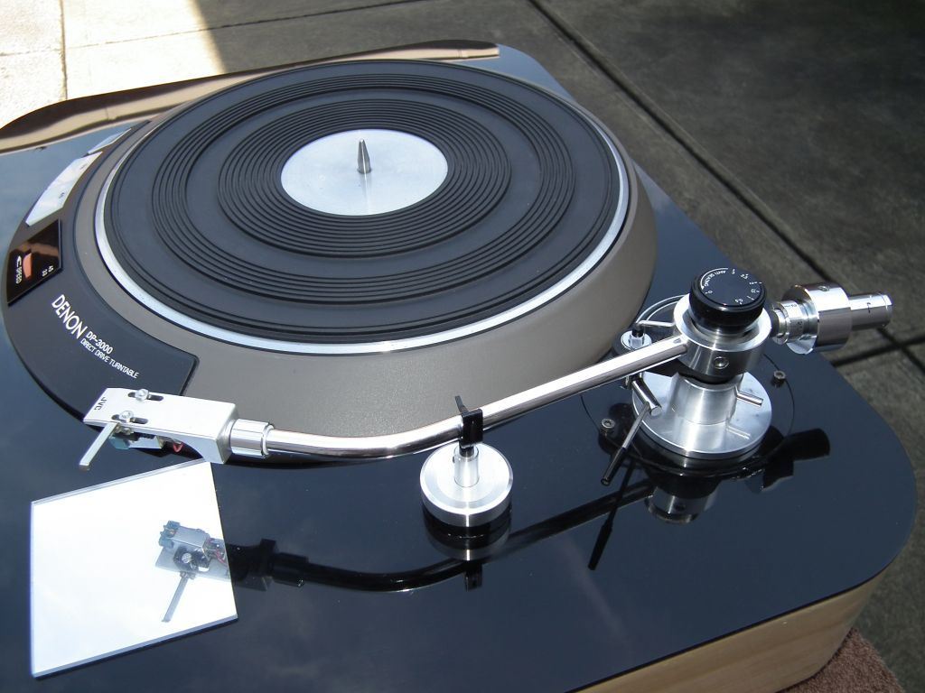 FS: Denon DP-3000 turntable on custom heavy plinth, and