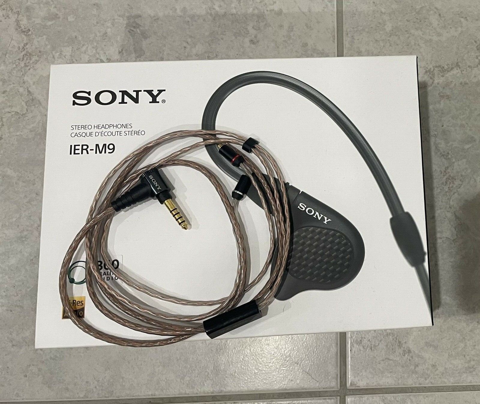 FS: Sony IER-M9 - Stereo, Home Cinema, Headphones Components - StereoNET