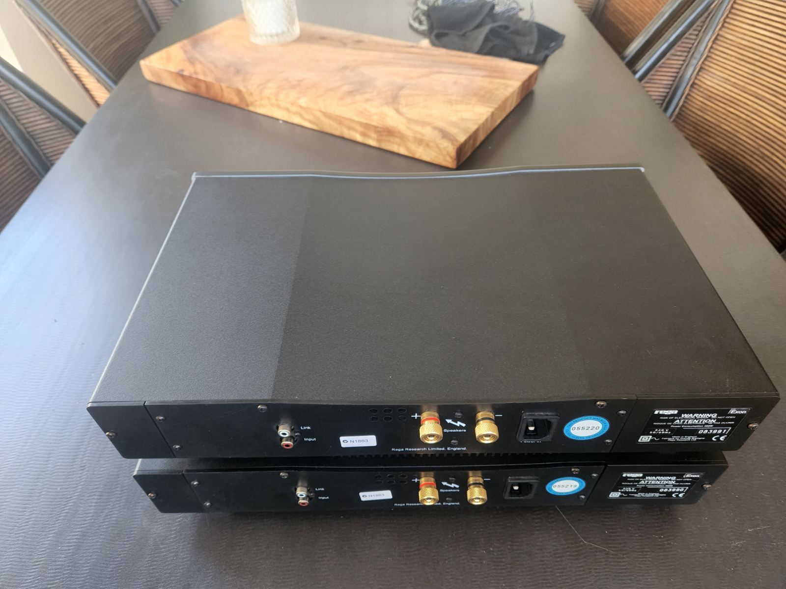 REGA EXON 3 MONOBLOCKS POWER AMPLIFIERS ﻿ Stereo, Home Cinema, Headphones Components