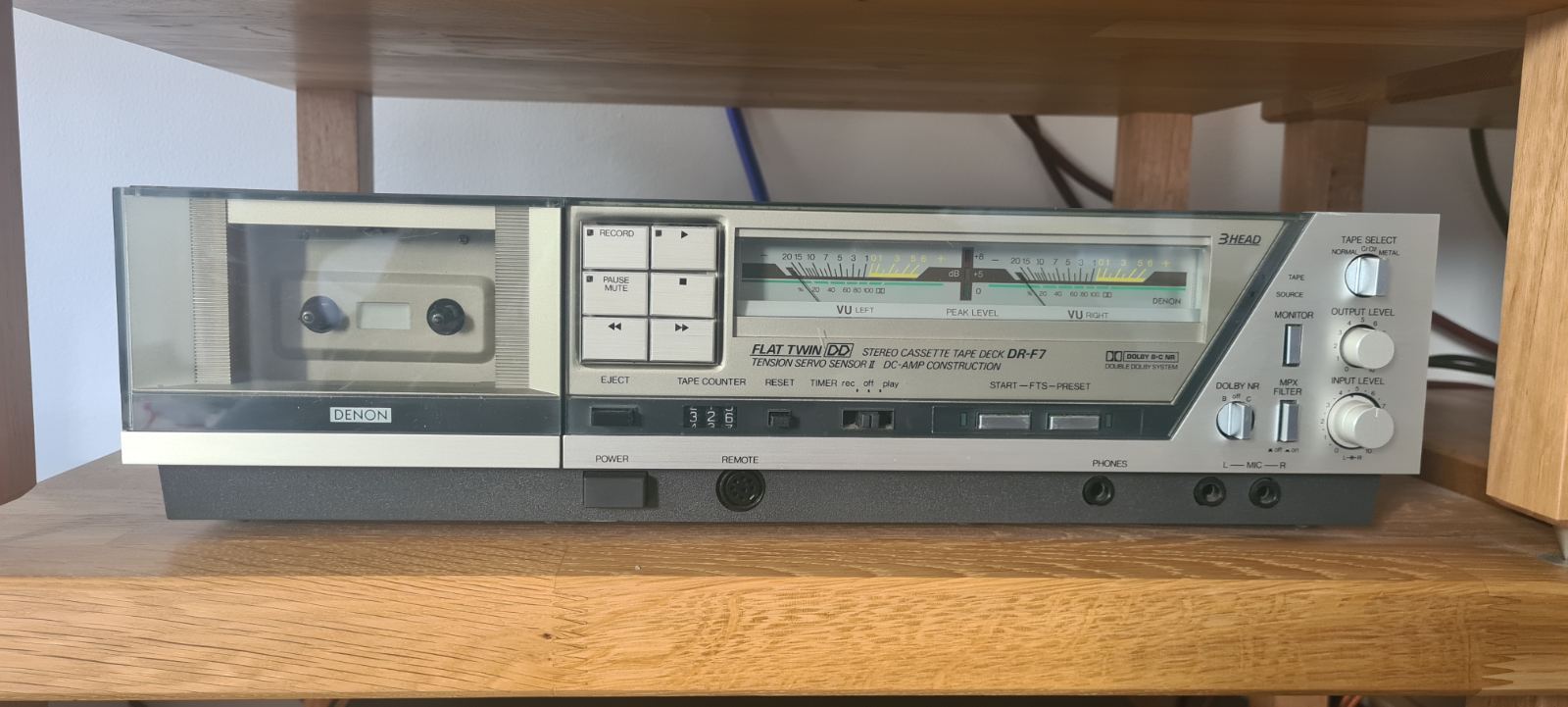FS: Denon DR-F7 Cassette Tape Deck - Stereo, Home Cinema