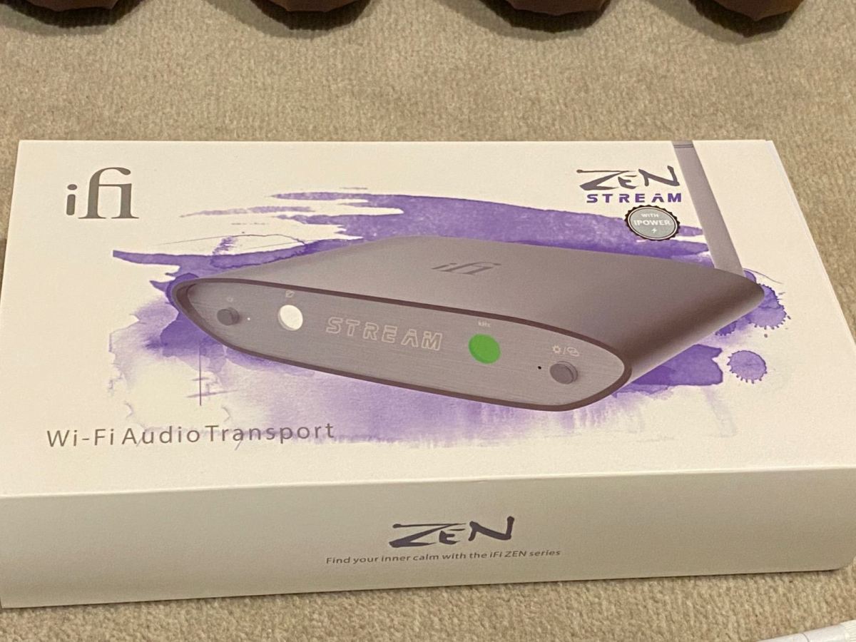 FS: ifi zen stream with BONUS iPower 12v power supply - bought