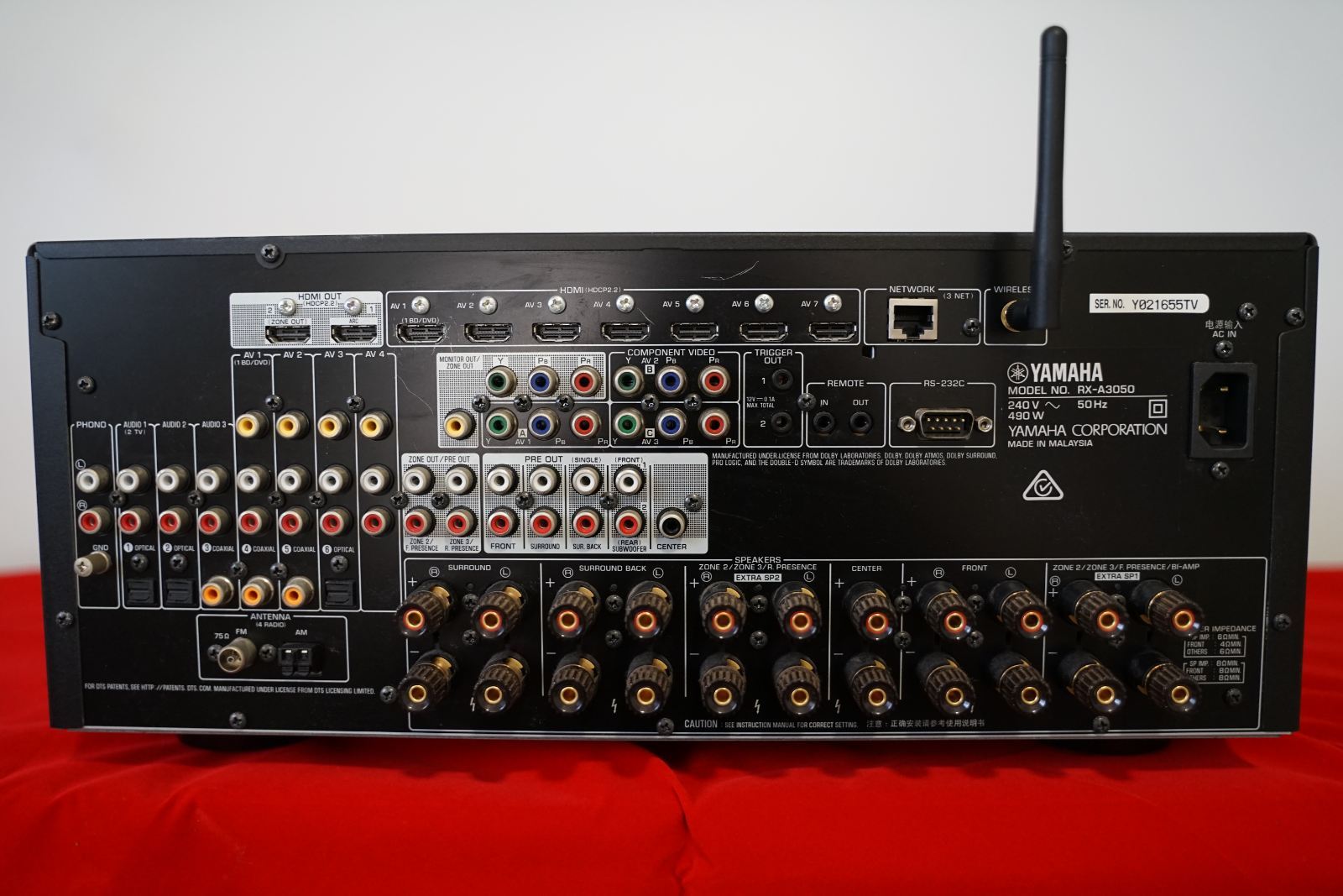 FS Yamaha RXA3050 AVENTAGE 9.2 Channel A/V Receiver ﻿ Stereo, Home