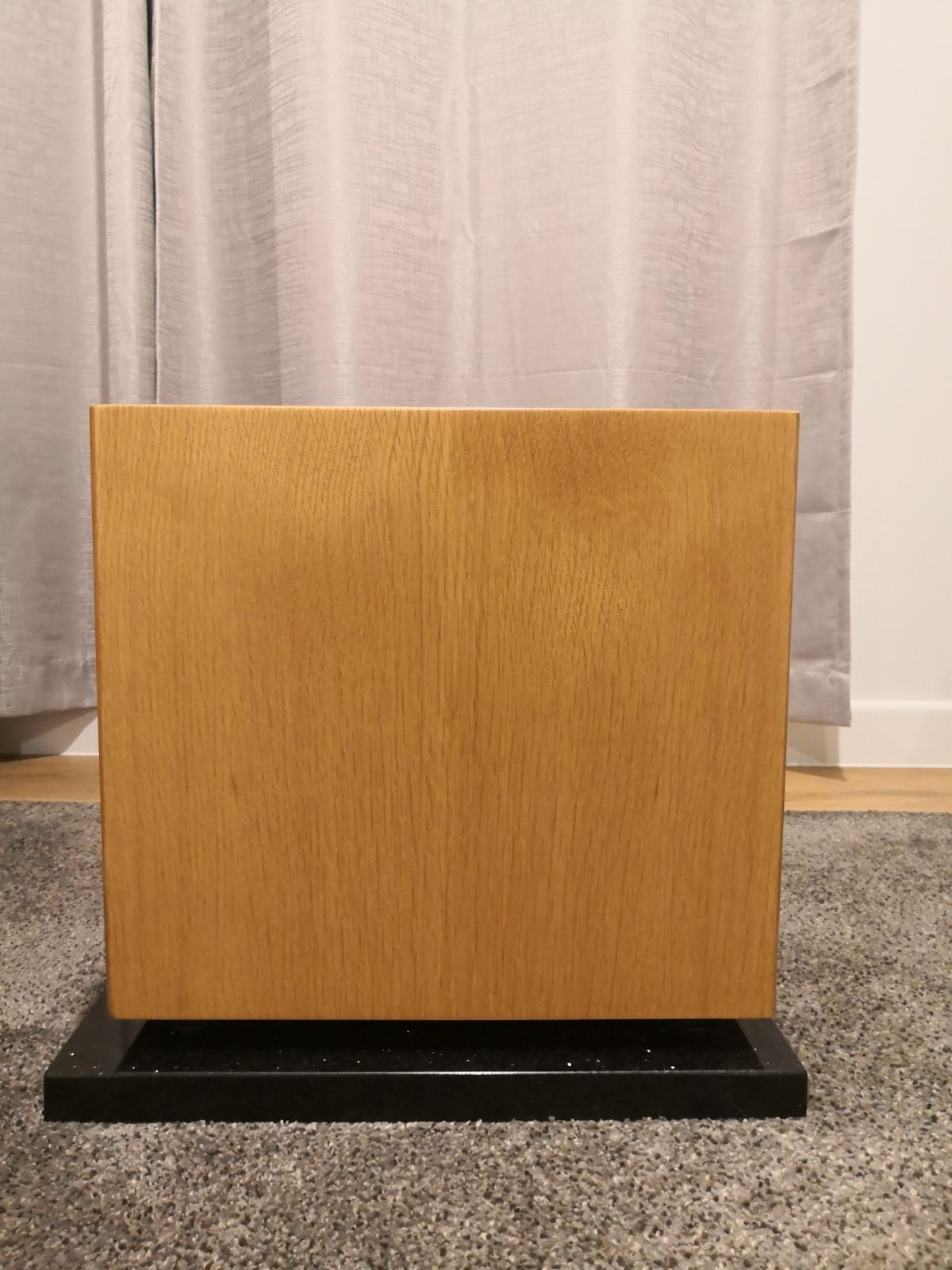 Monitor Audio Silver W12 Sub (5g) Light Oak with Granite Isolation