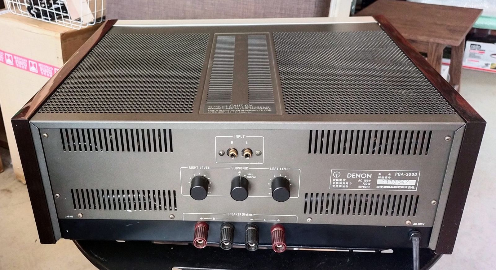 FS: DENON POA 3000 CLASS A POWER AMPLIFIER!! - Stereo, Home Cinema