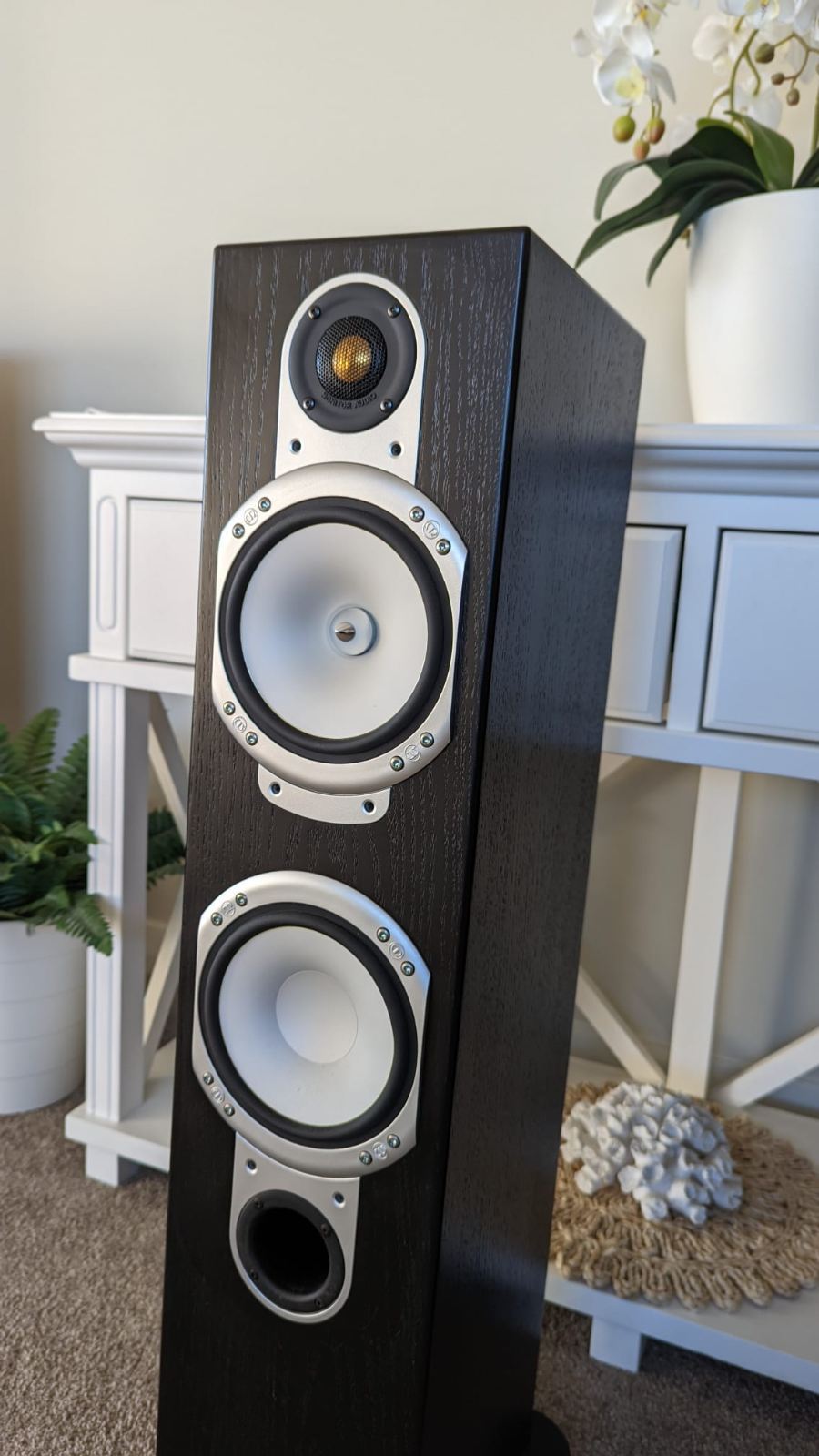 Monitor Audio Silver RS6 Floorstanding speakers. ﻿ Stereo, Home Cinema