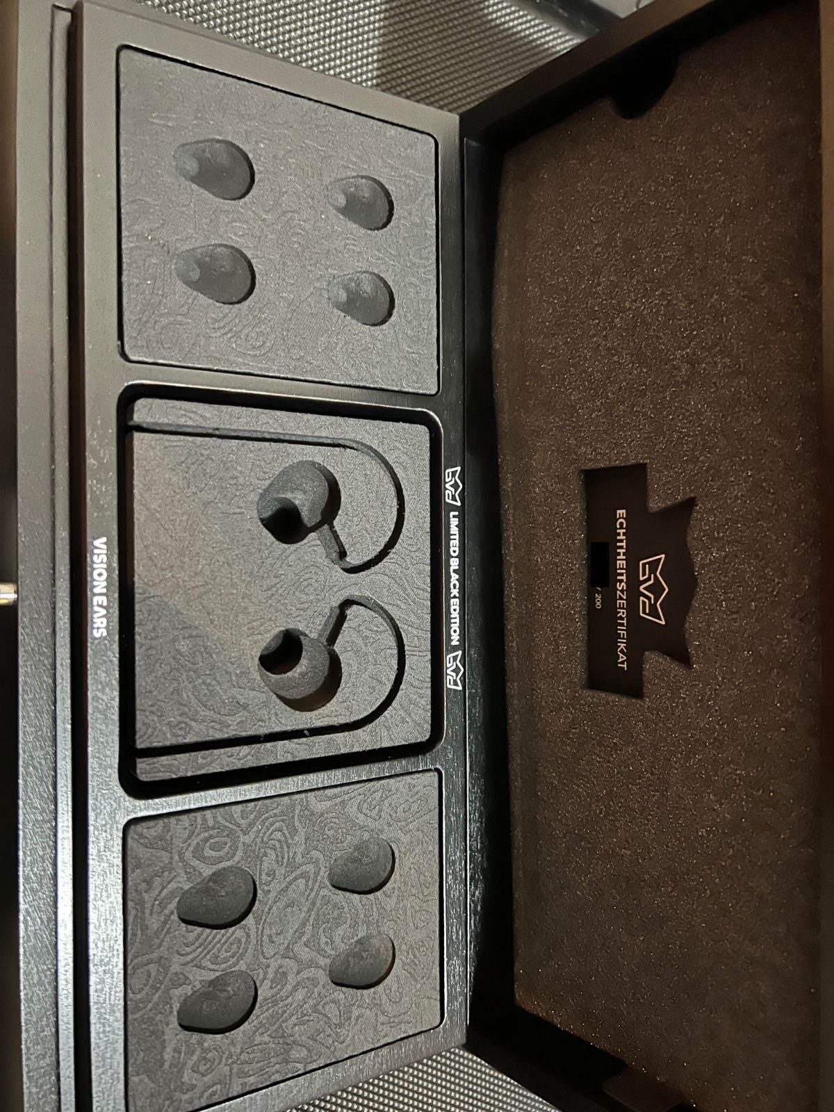 EOI: Vision Ears Erlkonig Limited Black Edition IEMs - Stereo
