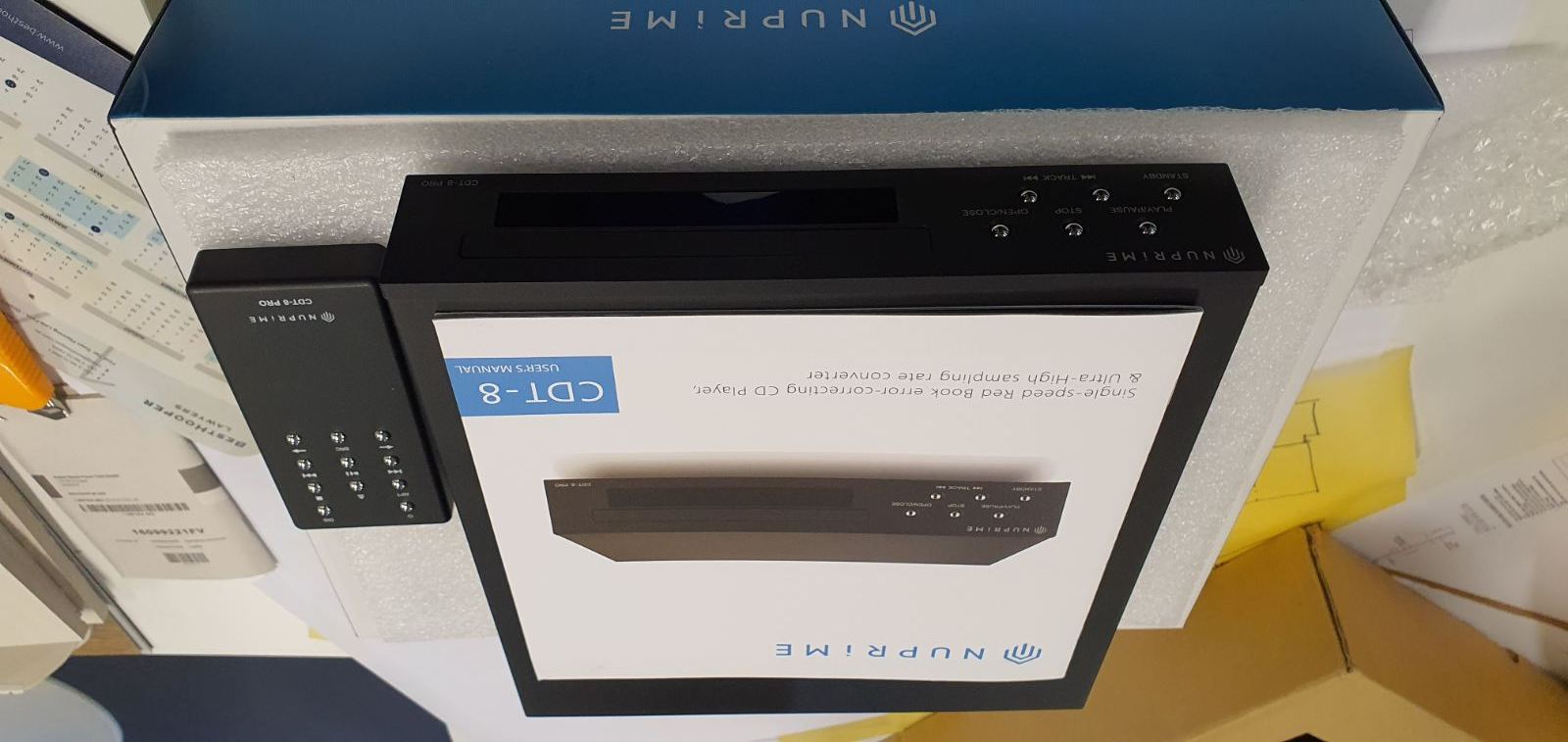 【高額売筋】新品　NuPrime CDT-8 pro CD Transport DSD