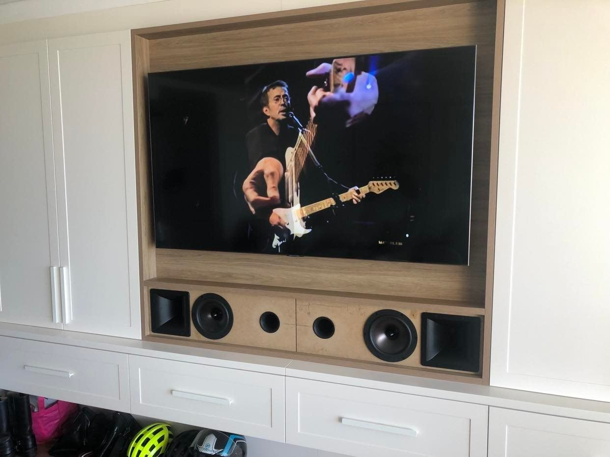 DIY 1.6m wide "centre channel" horn / stereo speakers ﻿ DIY Audio Projects