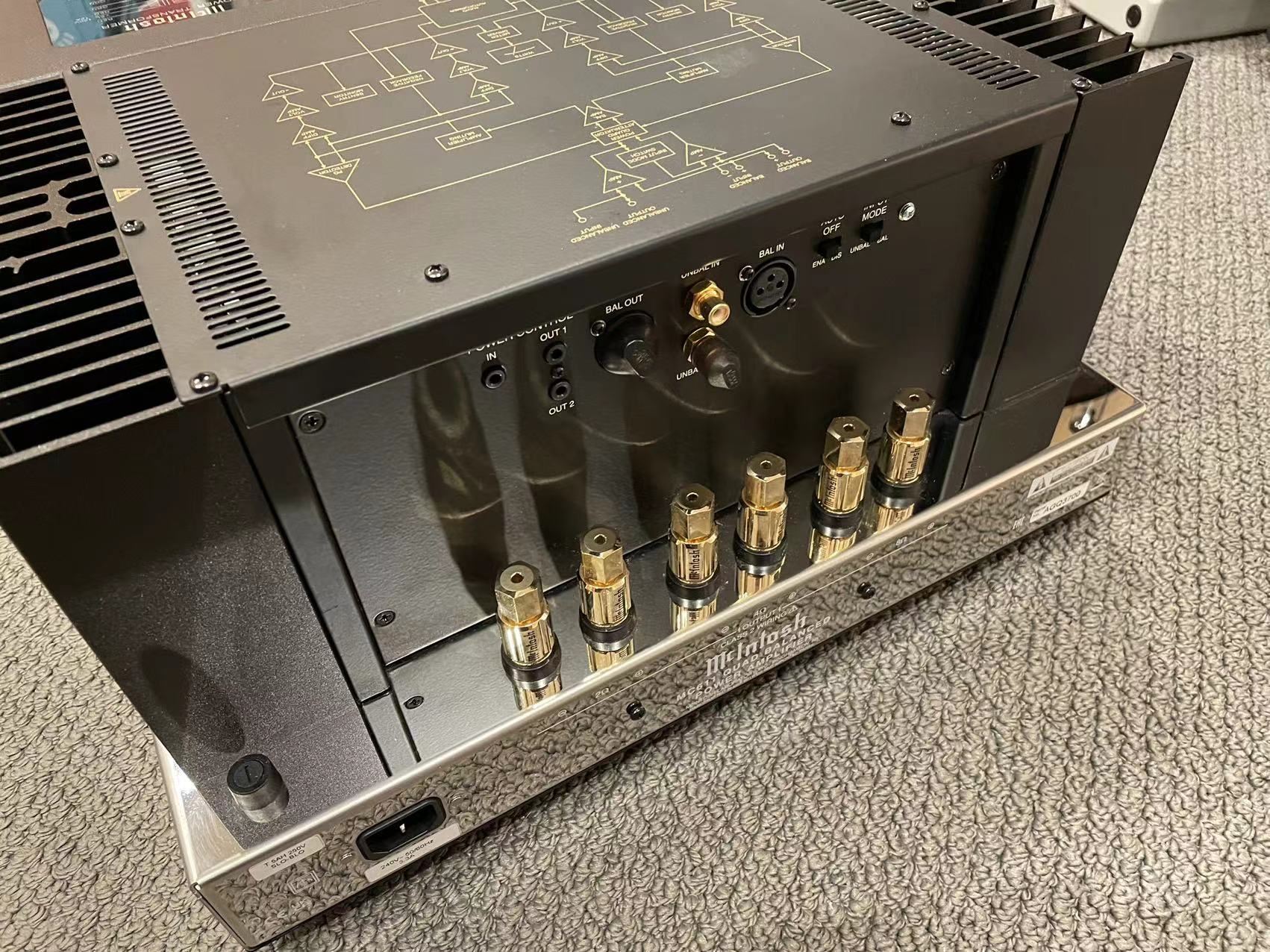 FS Pair of McIntosh MC611 Monoblock power amplifier ﻿ Stereo, Home