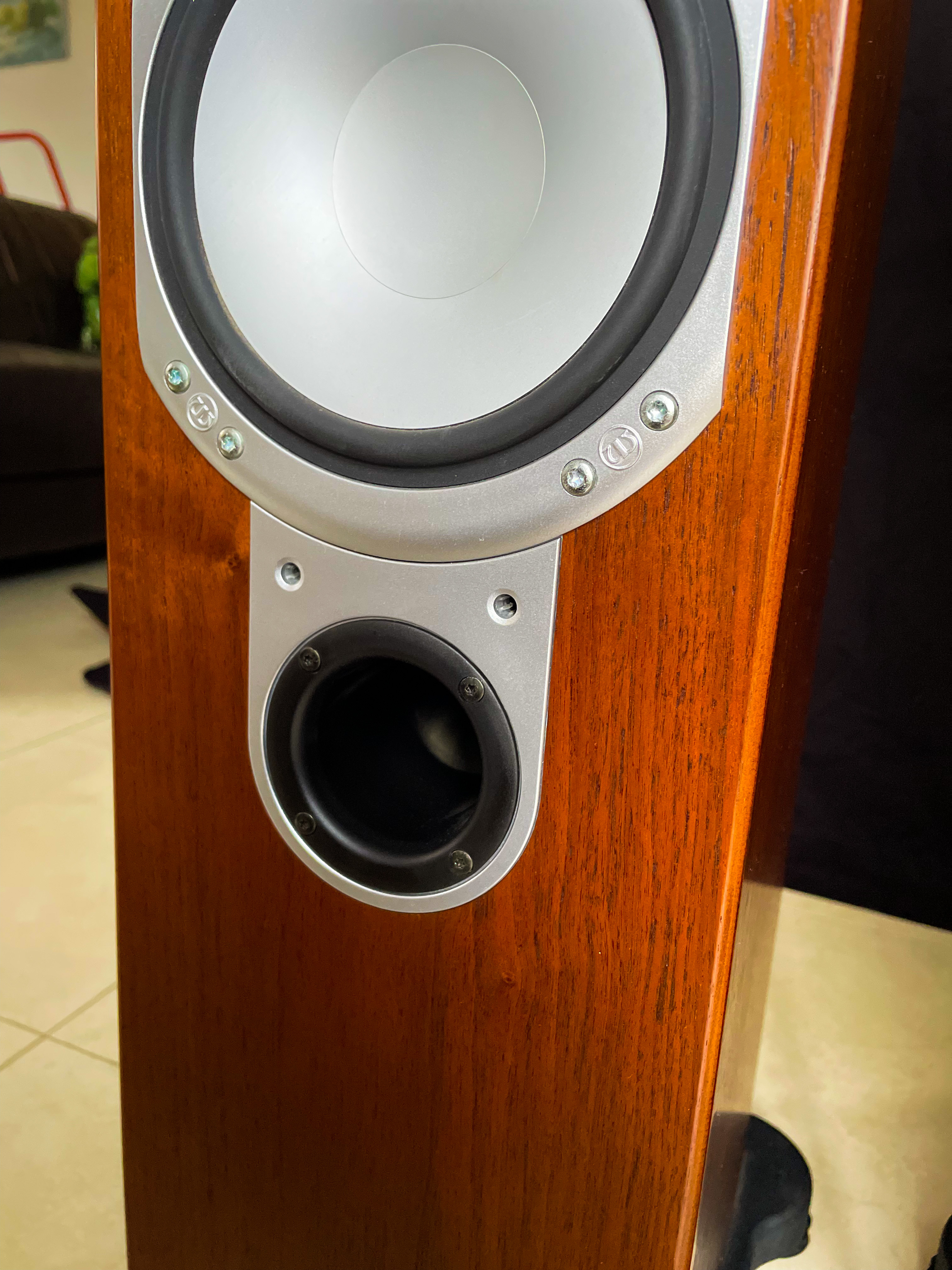 Monitor Audio Silver RS6 - Walnut color - flawless condition - Stereo ...