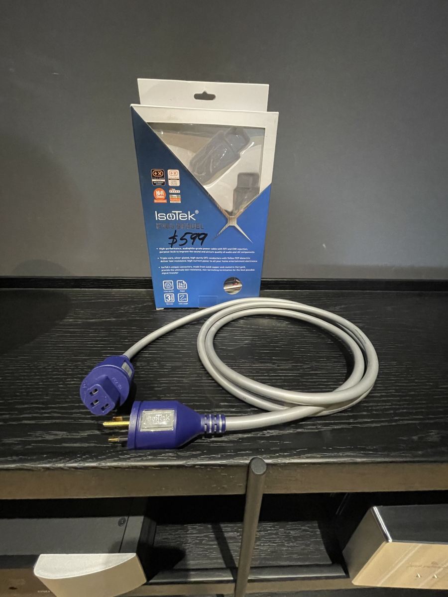 Isotek EVO3 sequel power cable 2m price drop ﻿ HiFi and Cinema Cables