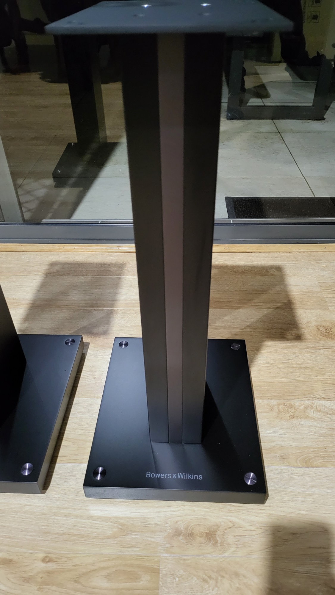 FS: Bowers & Wilkins FS-CM S2 Matte Black Speaker Stands - Hi-Fi