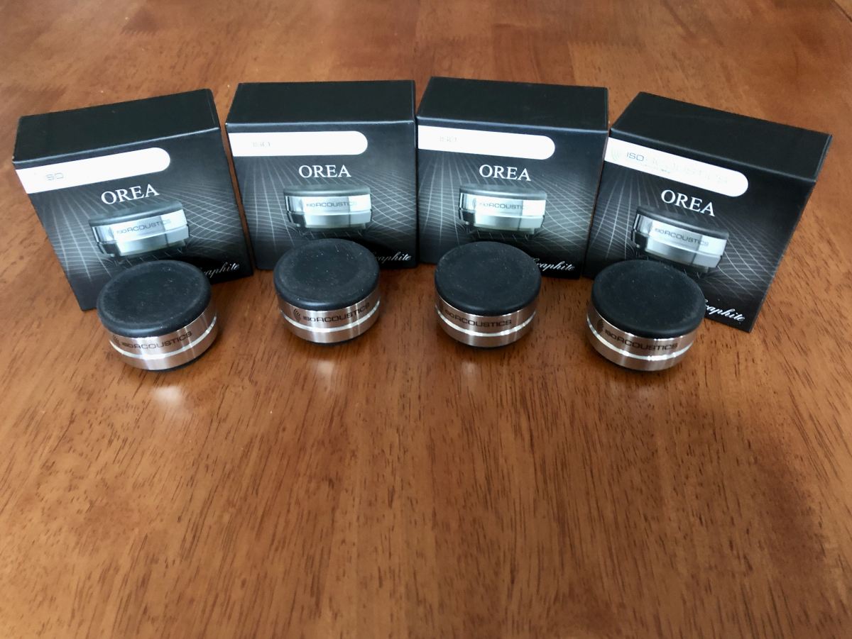 ISOACOUSTICS OREA (x4) - Hi-Fi and Cinema Cables & Accessories - StereoNET
