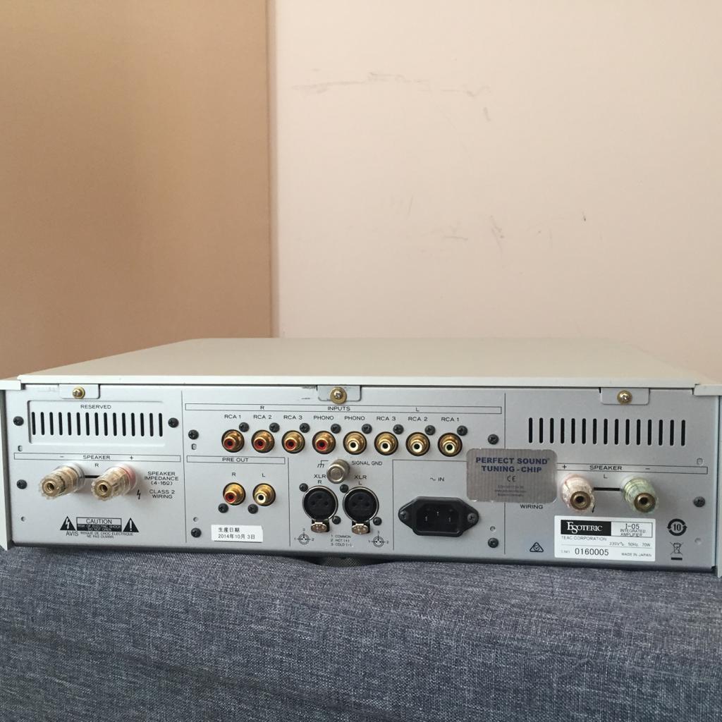 FS Esoteric I05 integrated Amplifier with Home theatre Bypass (PRICE
