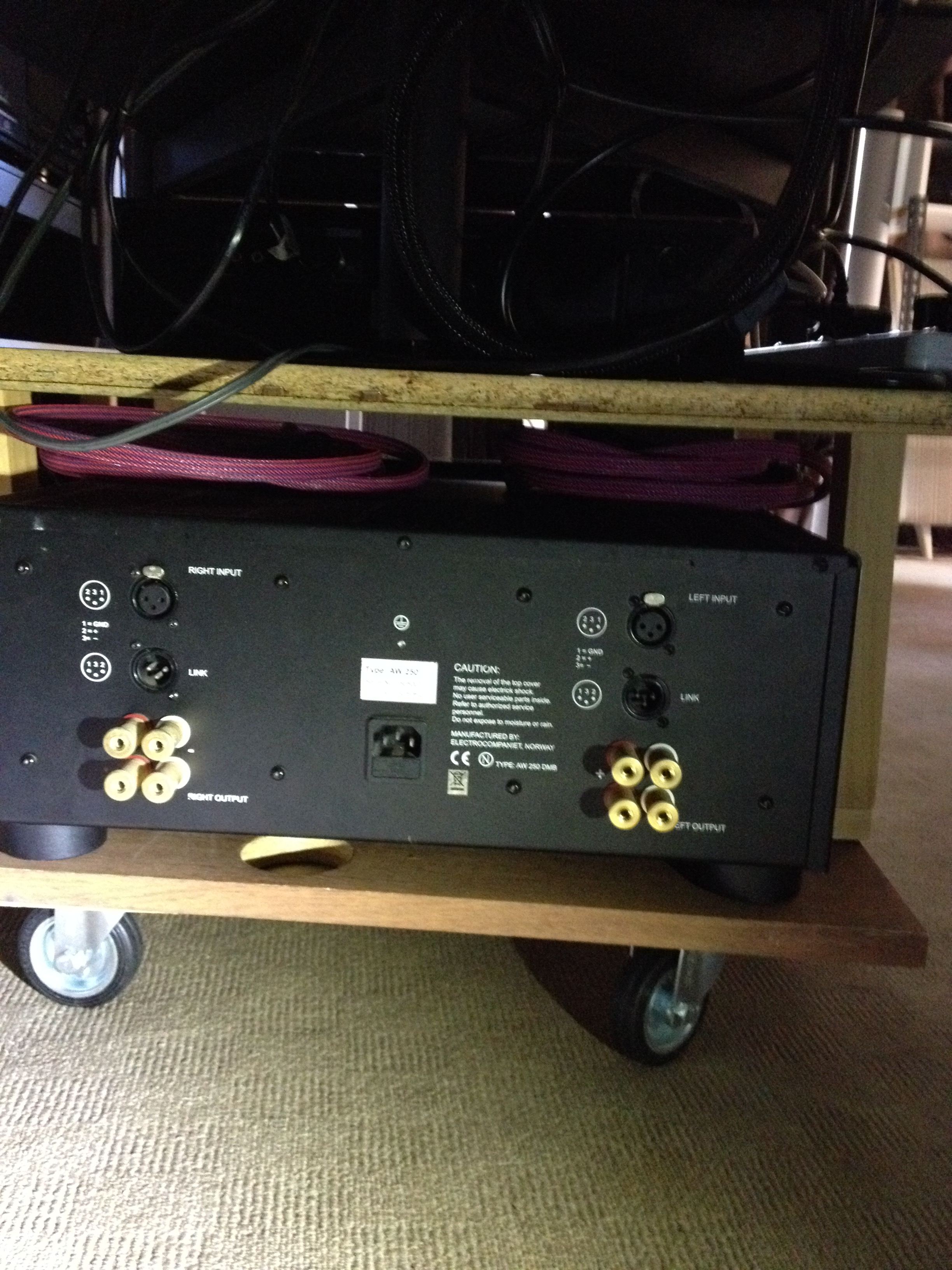 FS: ELECTROCOMPANIET AW250R STEREO POWER AMP - Stereo, Home Cinema ...