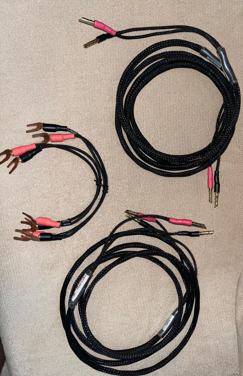 Duelund Speaker Cables 2.3 meters with Jumper Cables ﻿ HiFi and
