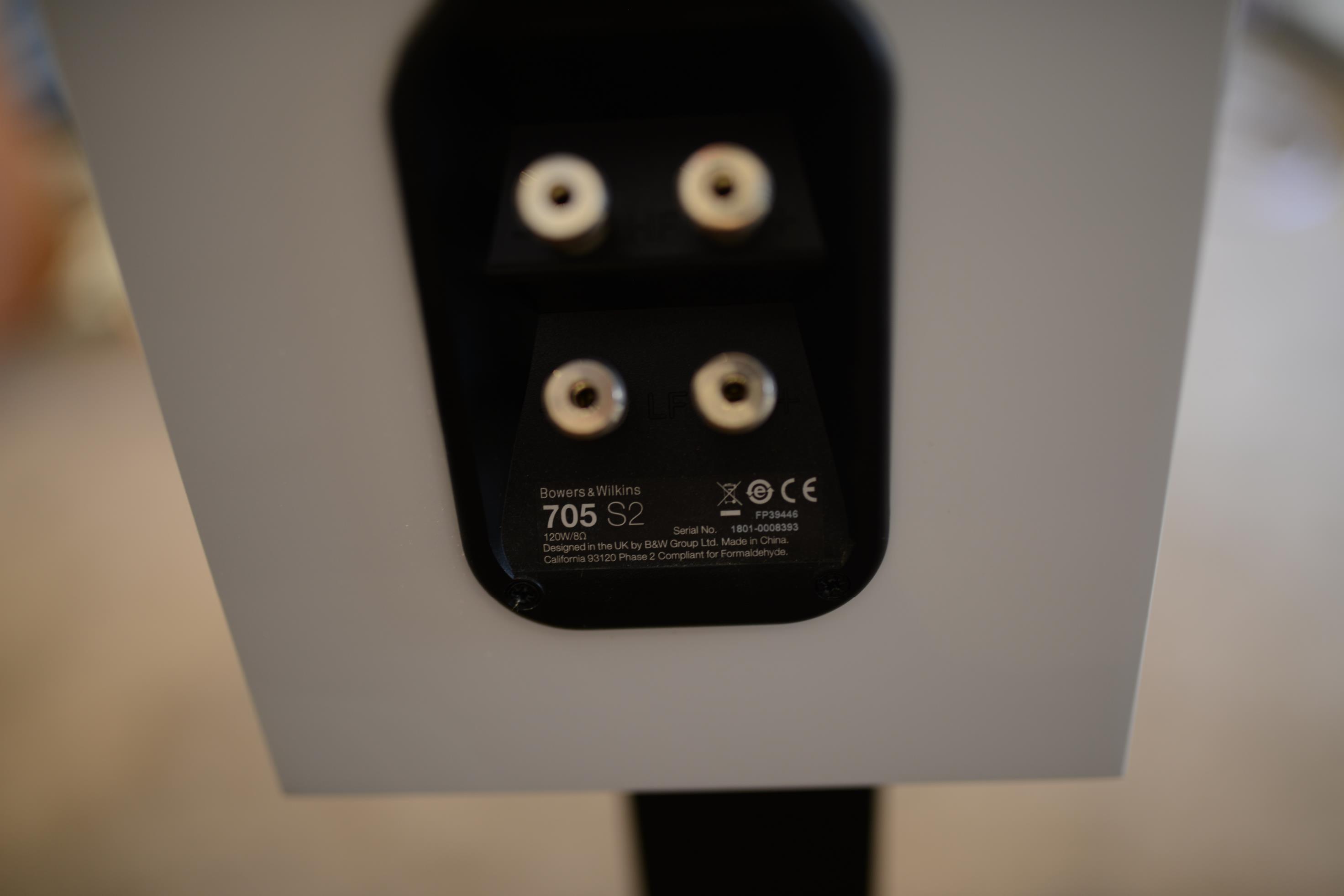 Bowers and Wilkins 705 S2 with FS700 stands ﻿ Stereo, Home Cinema