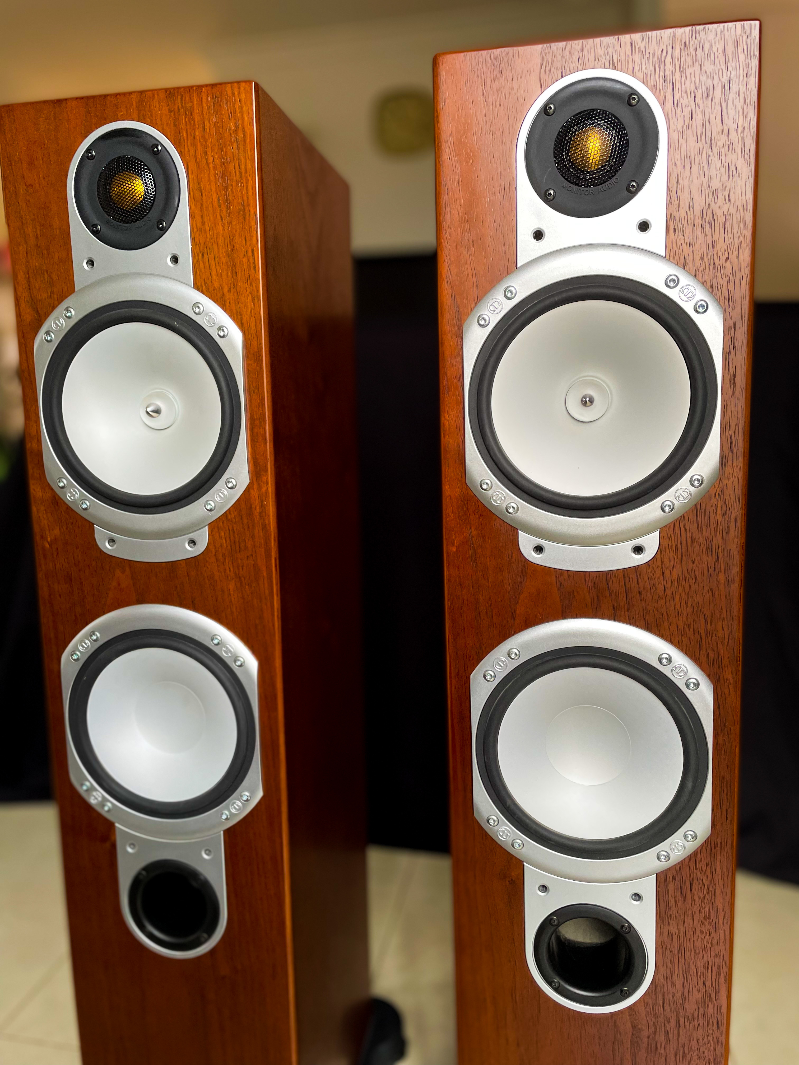SOLD ELSEWHERE: Monitor Audio loudspeakers Silver RS6 - SOLD ELSEWHERE ...