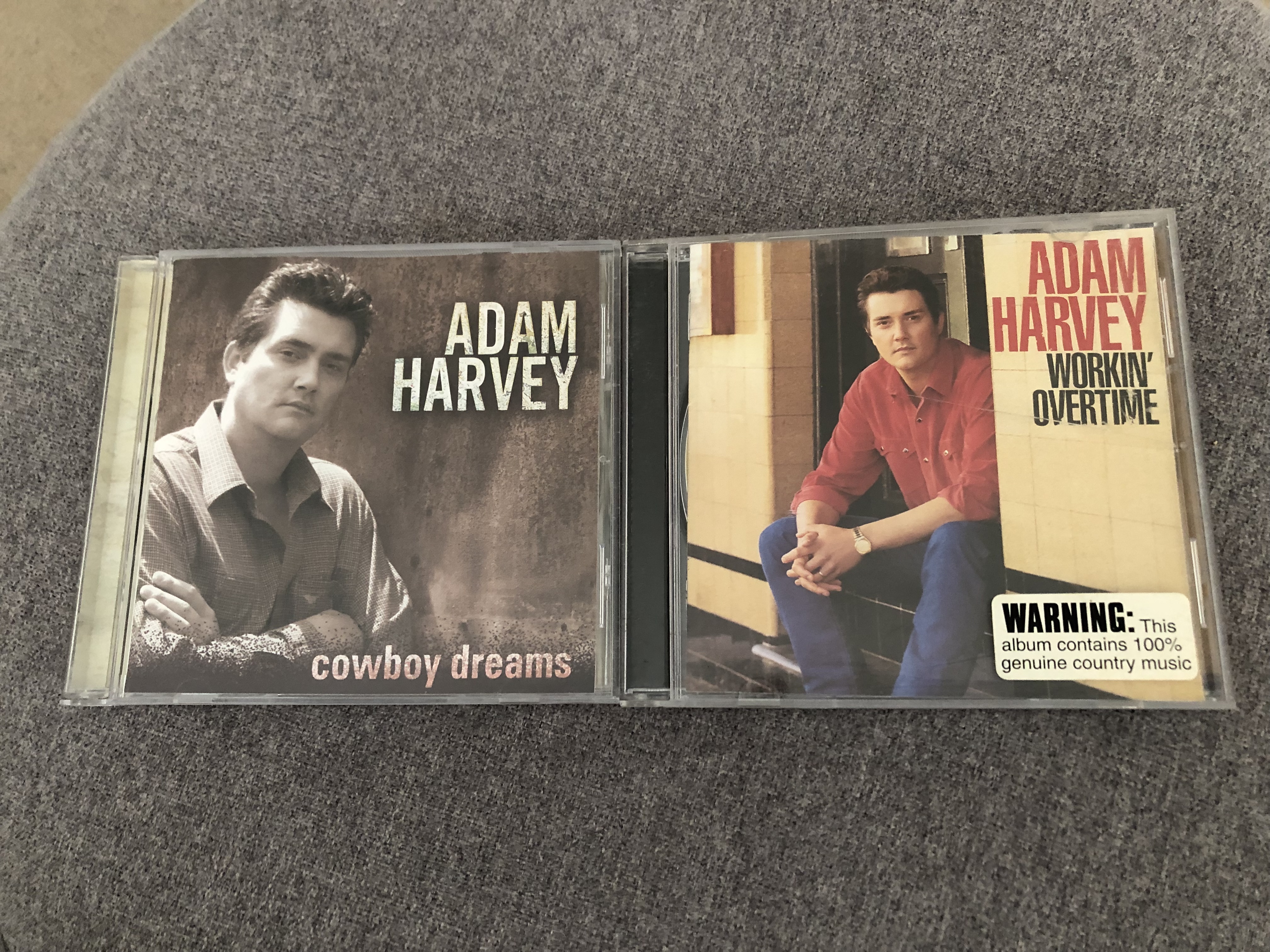 FS: Adam Harvey - Lot of 2 CDs