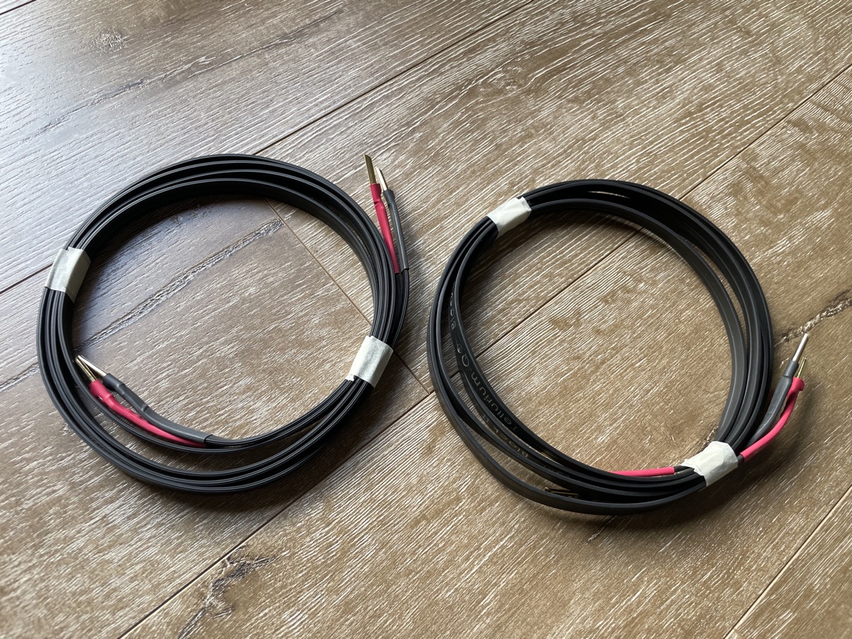FS Tellurium Q Black II Speaker Cable 2.5m (pair) ﻿ HiFi and Cinema
