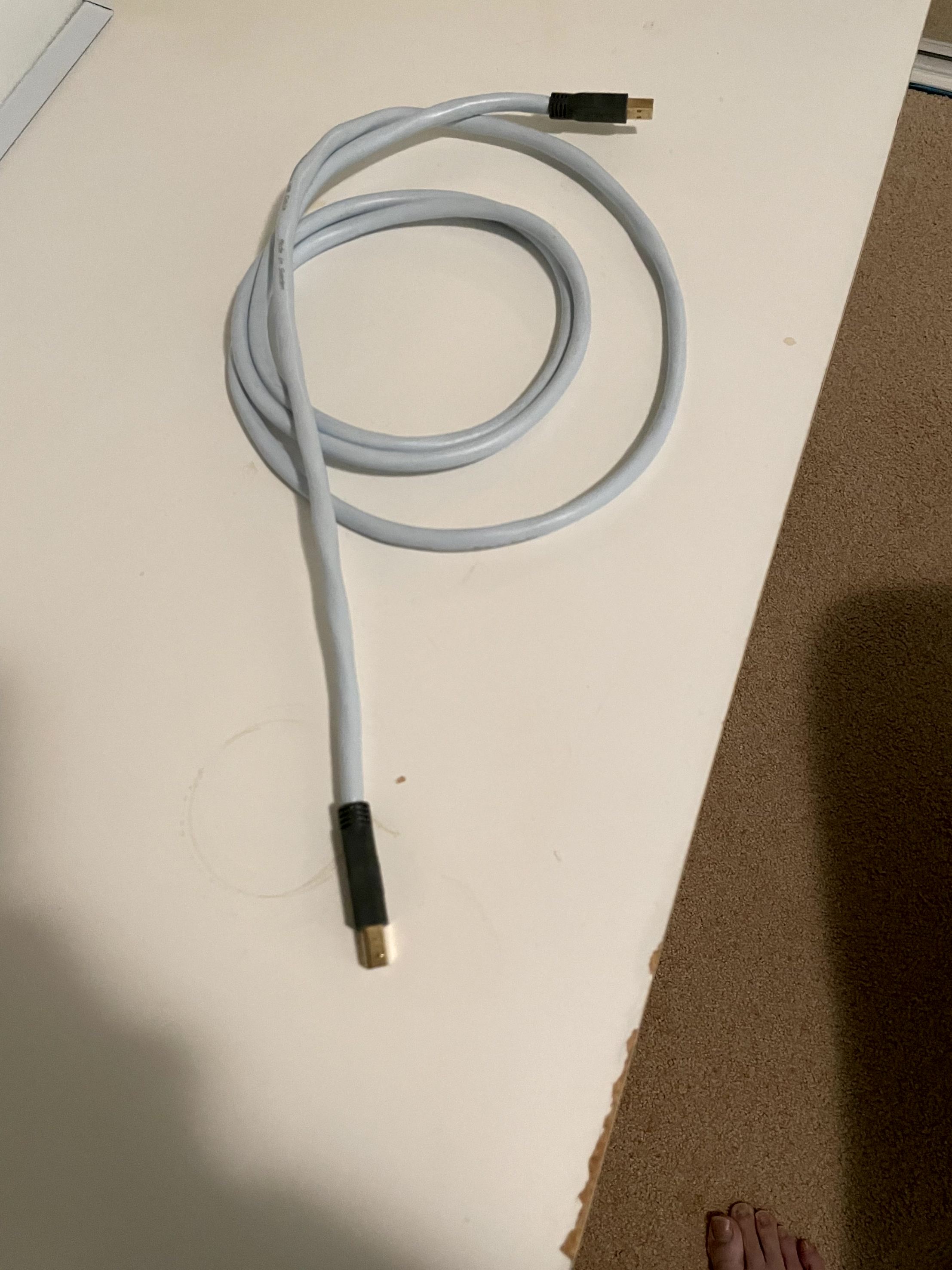 SUPRA USB CABLE 2M ﻿ HiFi and Cinema Cables & Accessories