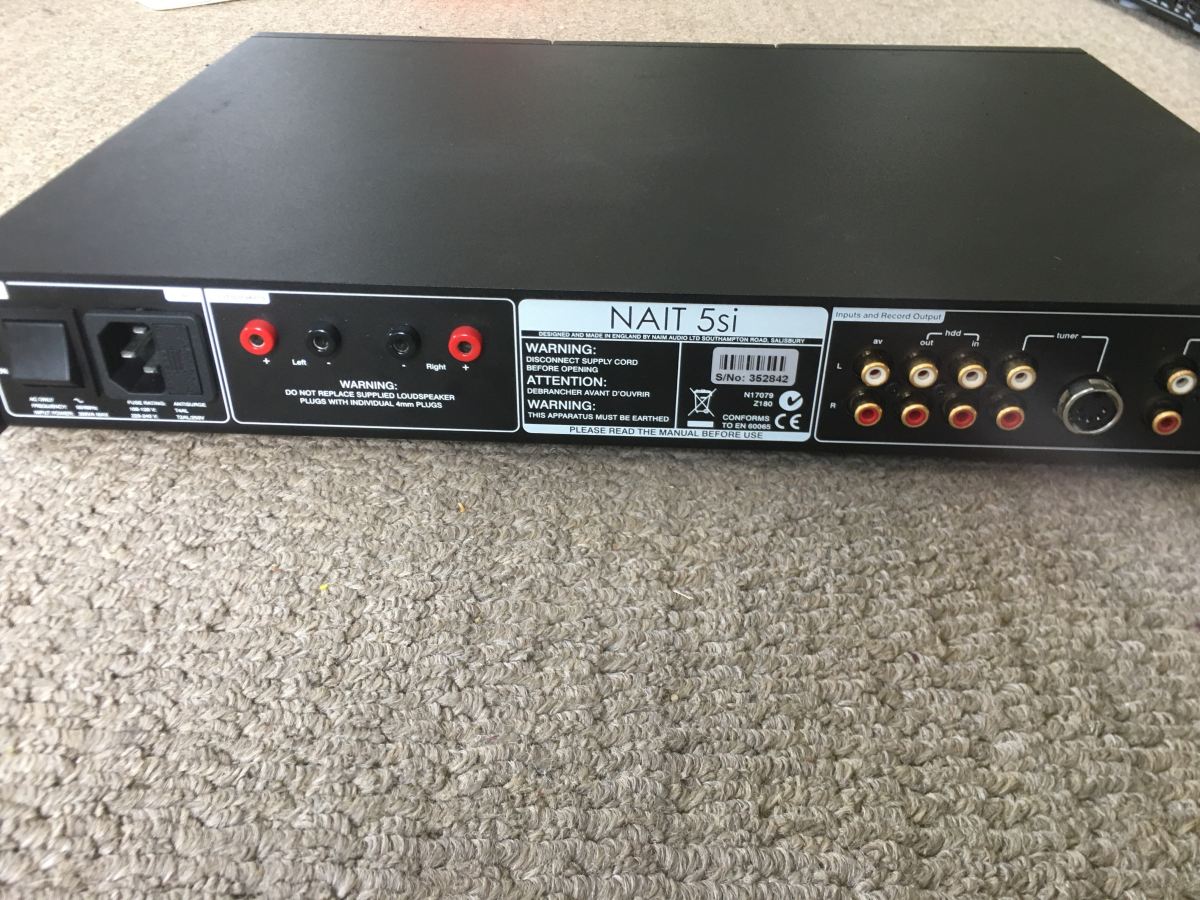 SOLD ELSEWHERE Naim NAIT 5si Integrated amplifier for sale ﻿ Stereo