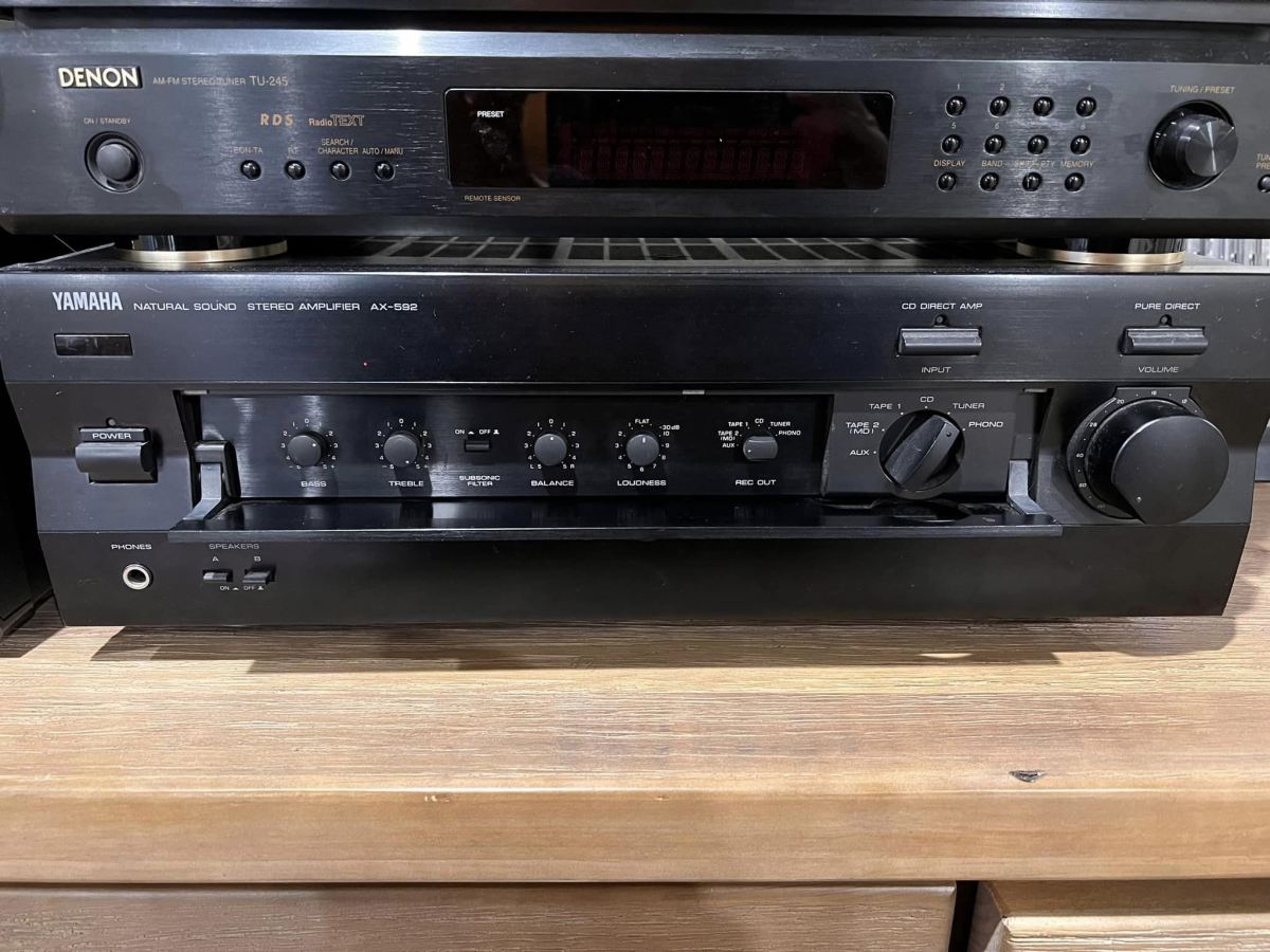 YAMAHA STEREO AMPLIFIER AX592 ﻿ Stereo, Home Cinema, Headphones Components
