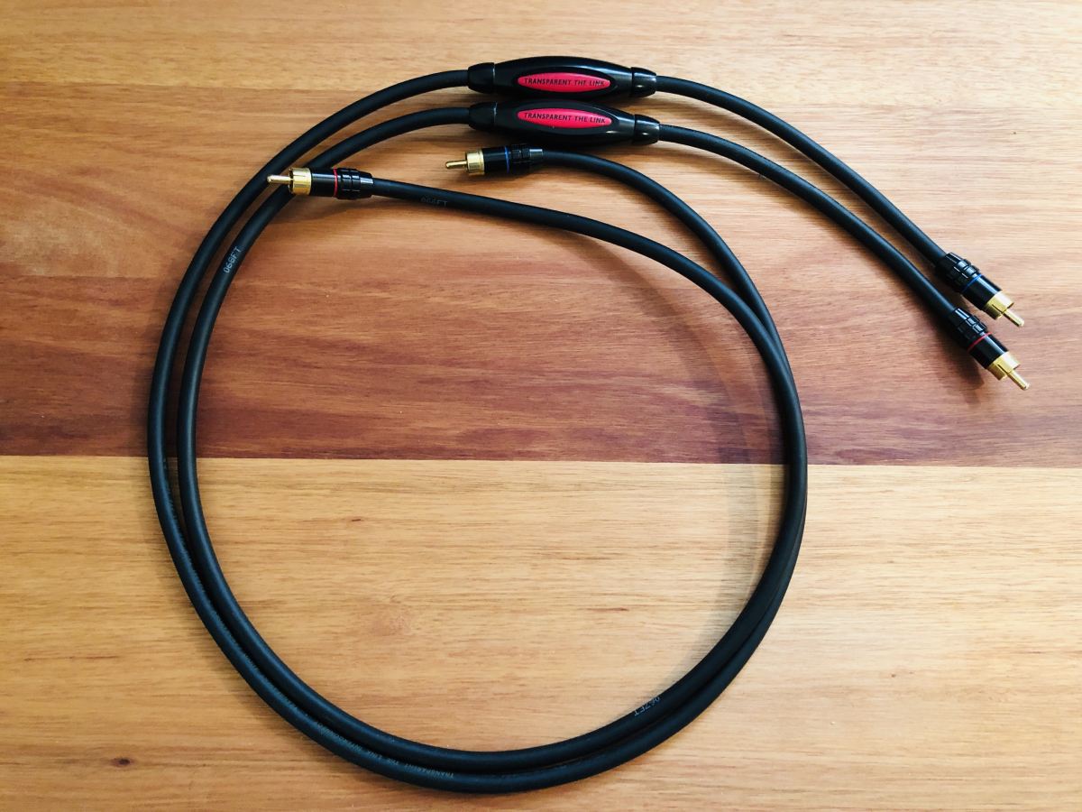 Transparent Audio The Link RCA 1 Meter Interconnect Cables |﻿ Hi-Fi and ...