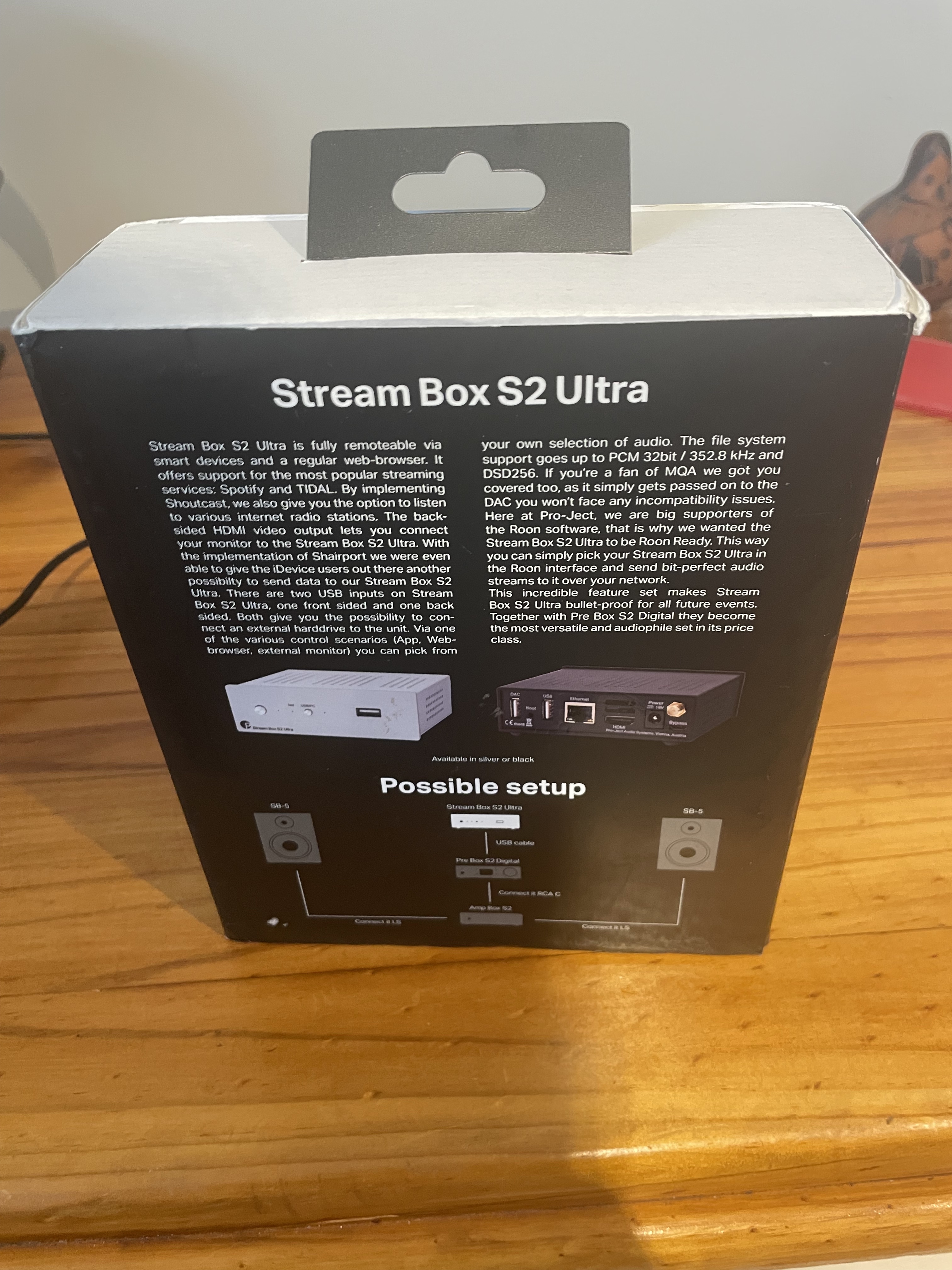 Stream Box Pro Pro-ject Streambox S2 Ultra - Stereo, Home Cinema, Headphones ...