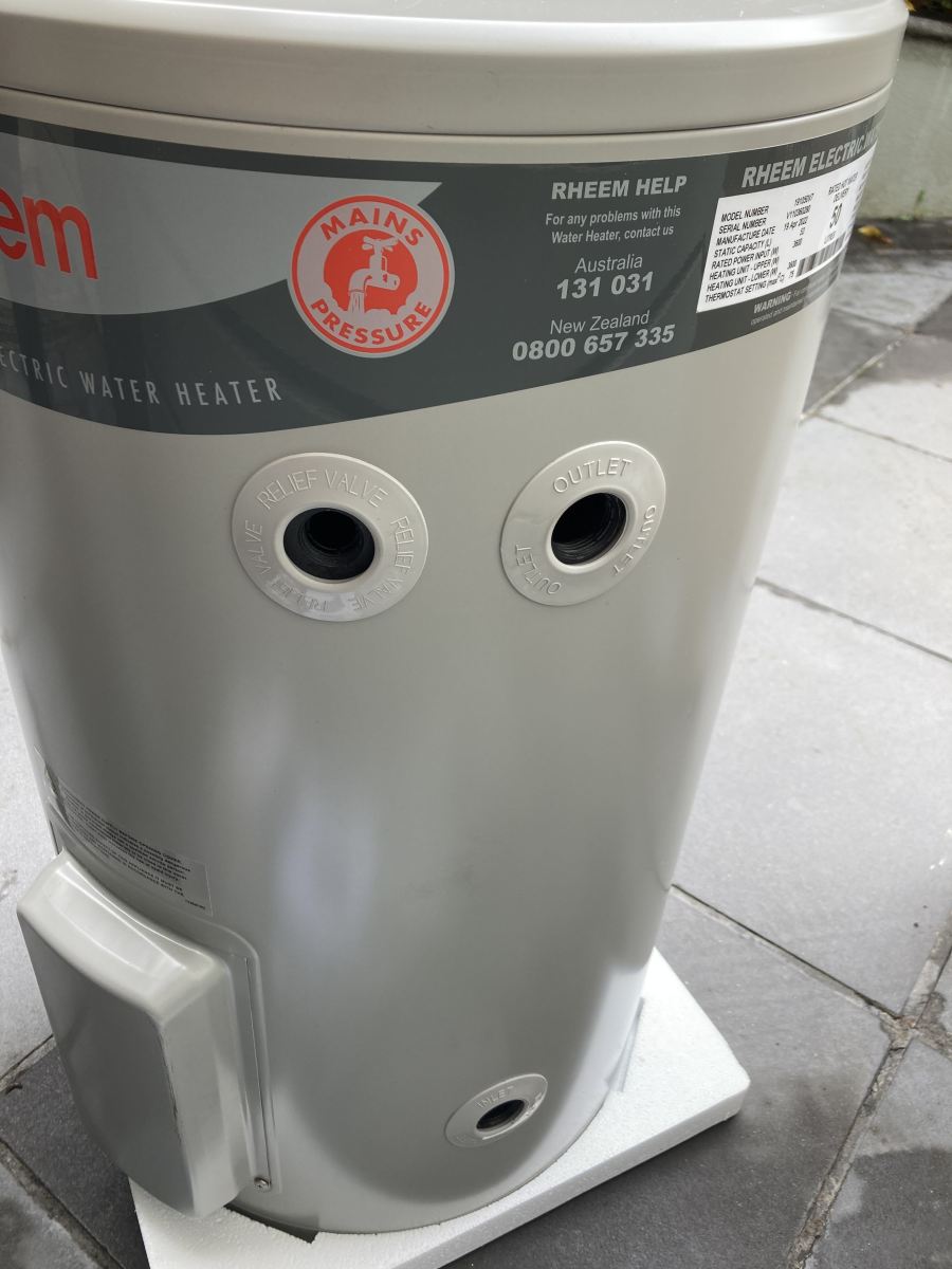Rheem 50L electric hot water boiler ﻿ Classifieds All Other