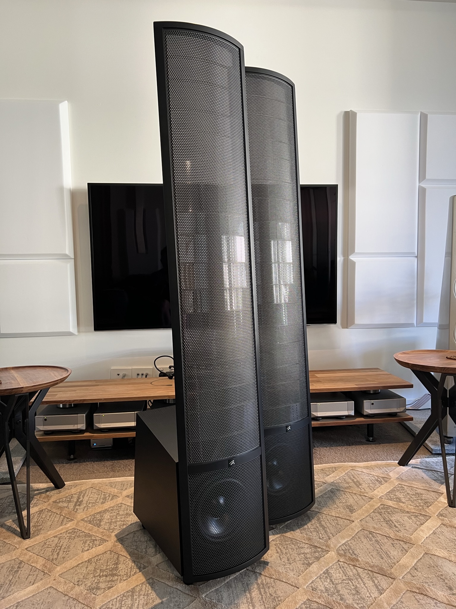 Martin Logan Ethos electrostatic speakers ﻿ Stereo, Home Cinema, Headphones Components