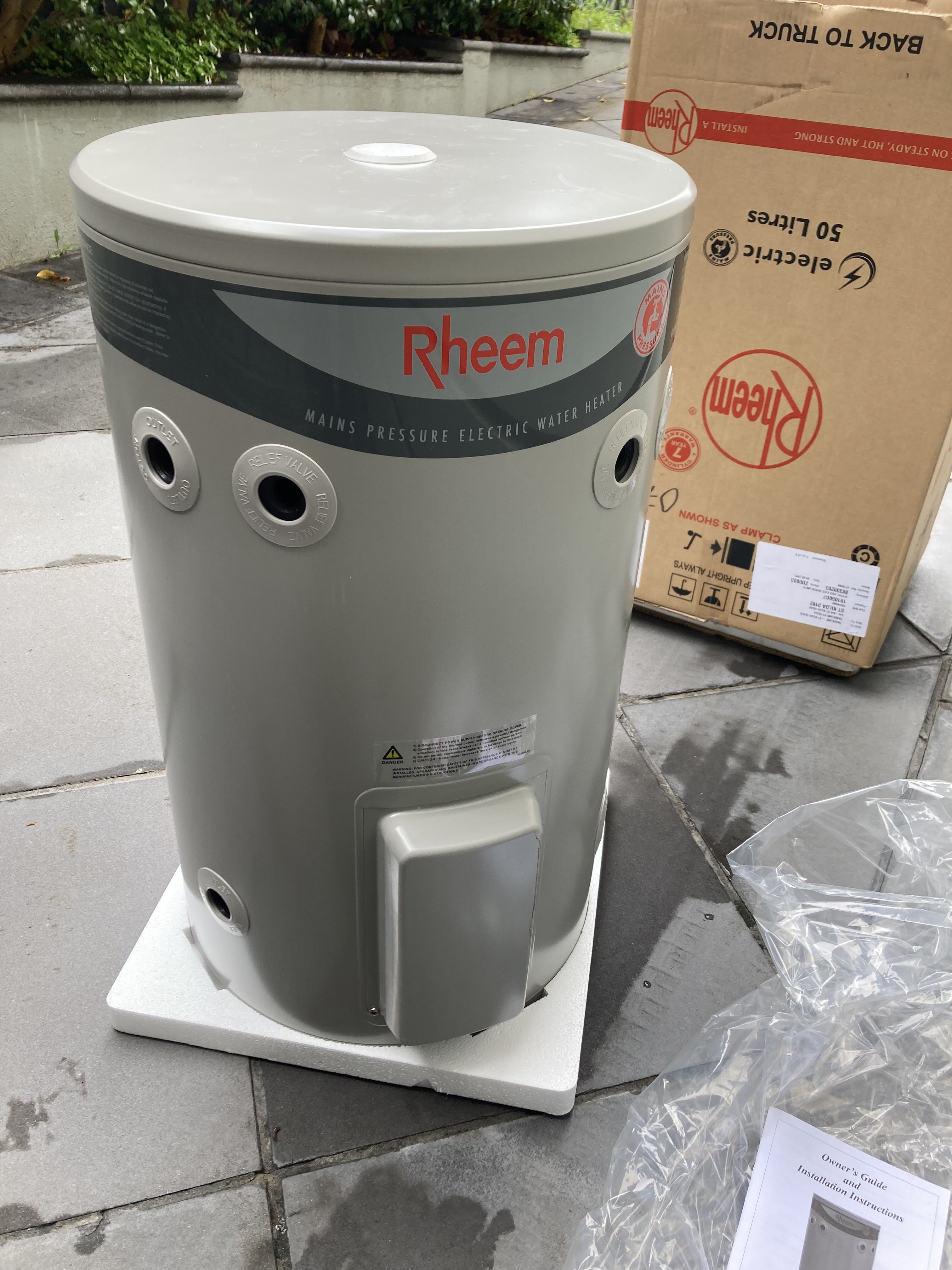Rheem 50L electric hot water boiler ﻿ Classifieds All Other